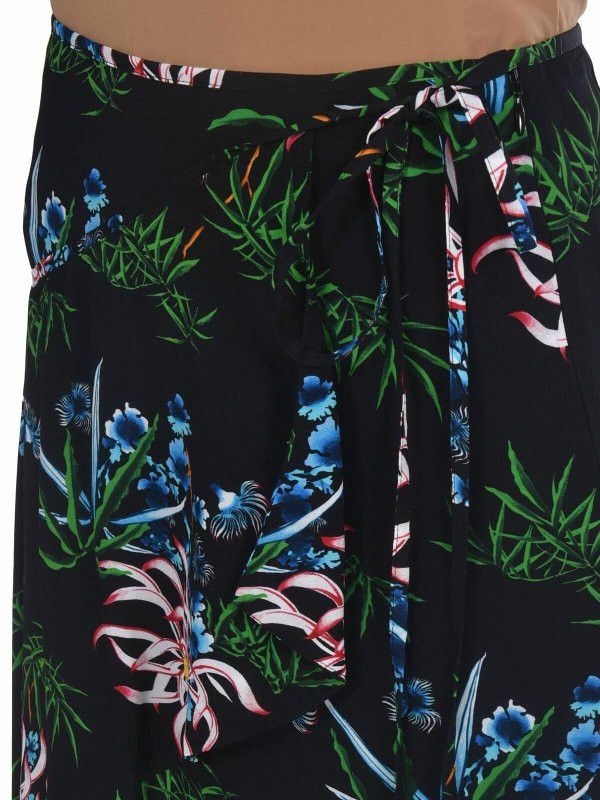 Kenzo o1y1025 Maxi Skirt in Multicolor Size 28" / US 6 / IT 42 - 4 Thumbnail
