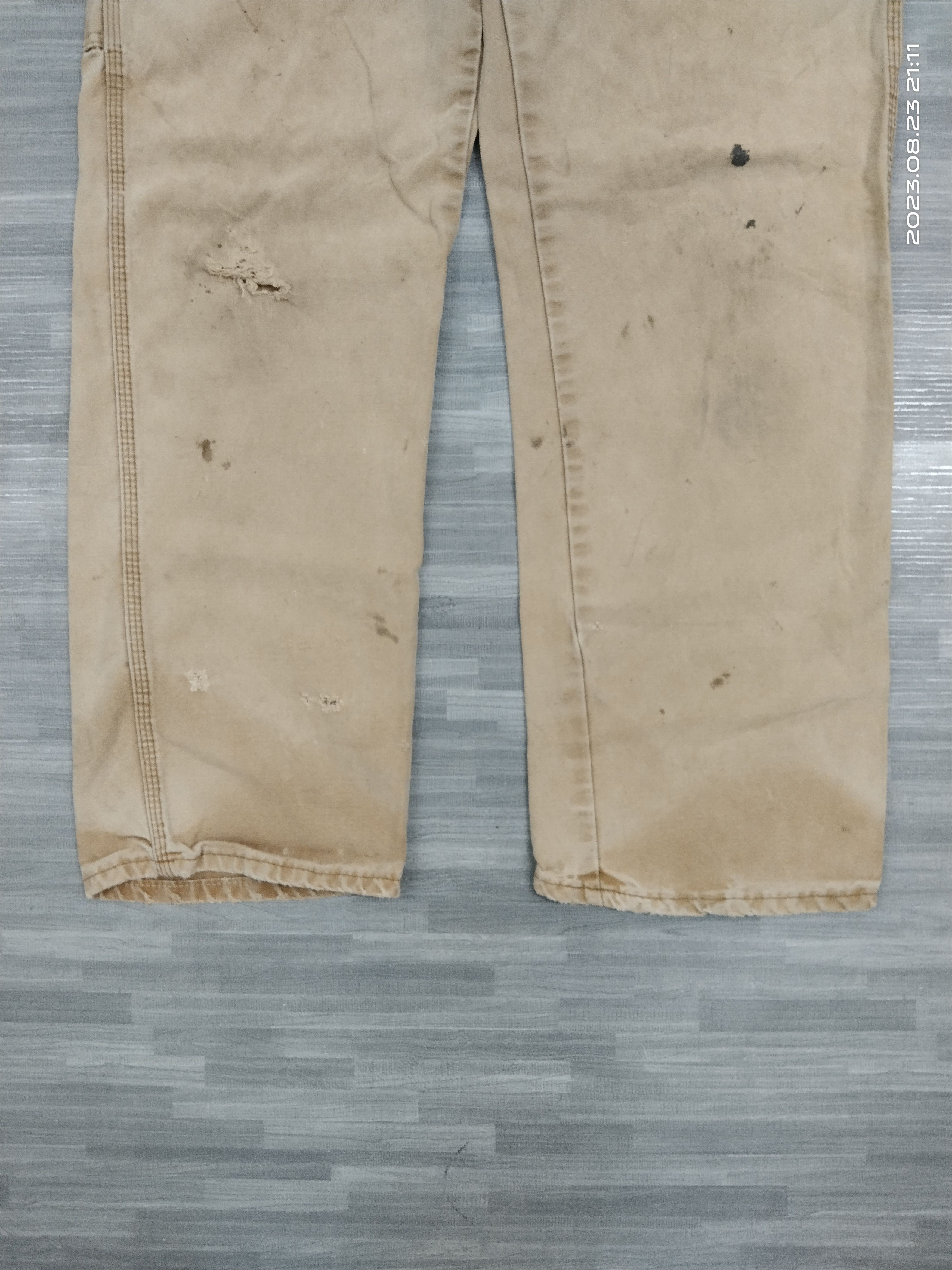 Dickies TRASH SICK DICKIES CARPENTER DENIM PANTS Size US 33 - 7 Thumbnail