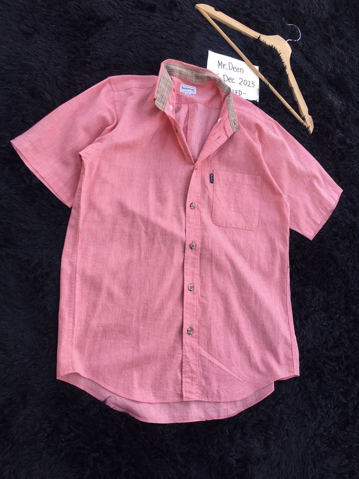 Burberry Rare Vintage Burberry Checkered Buttons Shirt Size US M / EU 48-50 / 2 - 2 Thumbnail