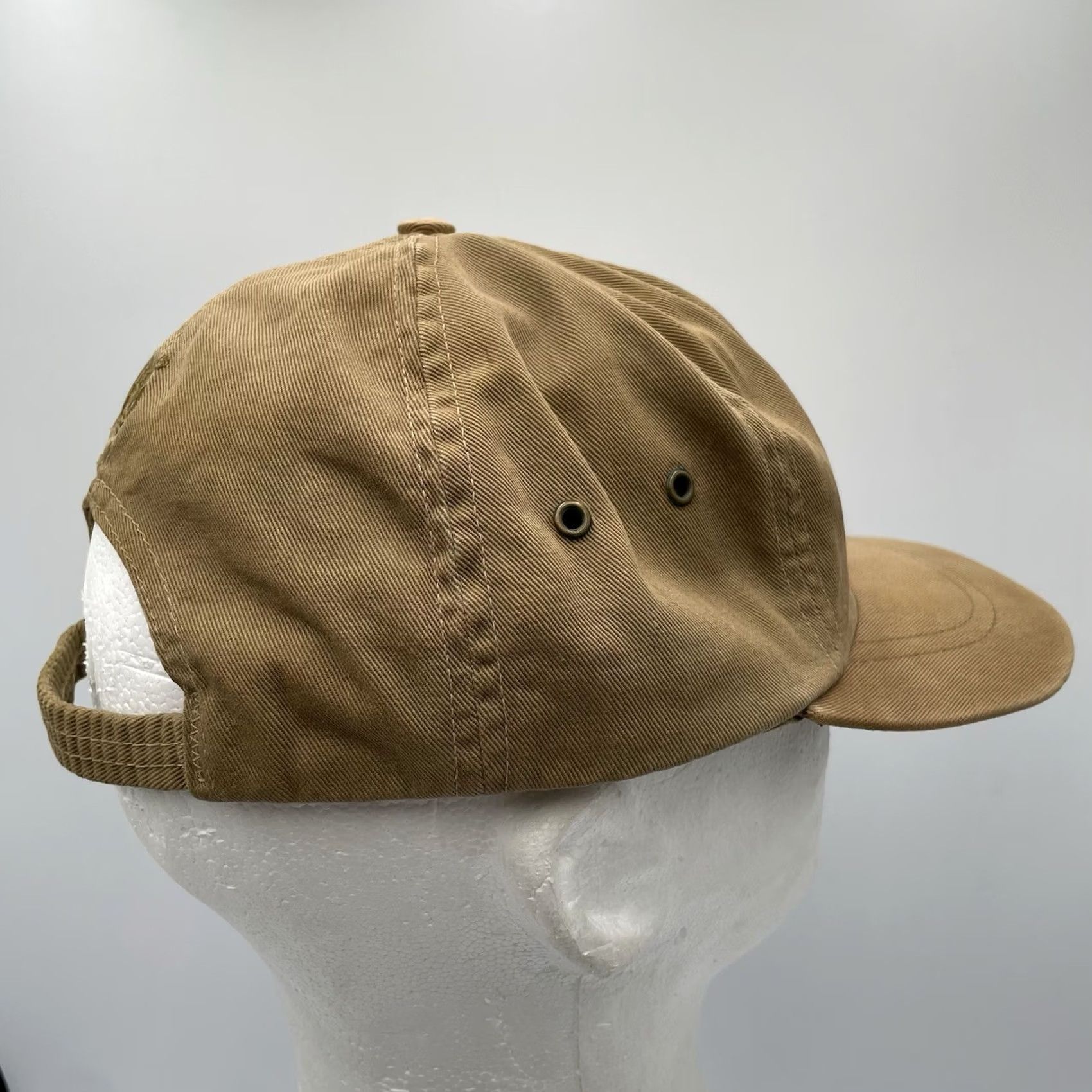 Timberland VINTAGE Timberland Hat Baseball Cap Mens XL Red Cotton Canvas 90s Weathergear Embroidered Weathergear Dad Cap Size L/XL Fits 7 3/4 Size ONE SIZE - 4 Thumbnail