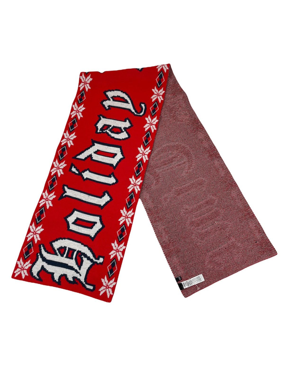 Diesel Holiday “Time” Christmas Santa Big Pattern Scarf Muffler Size ONE SIZE - 15 Thumbnail