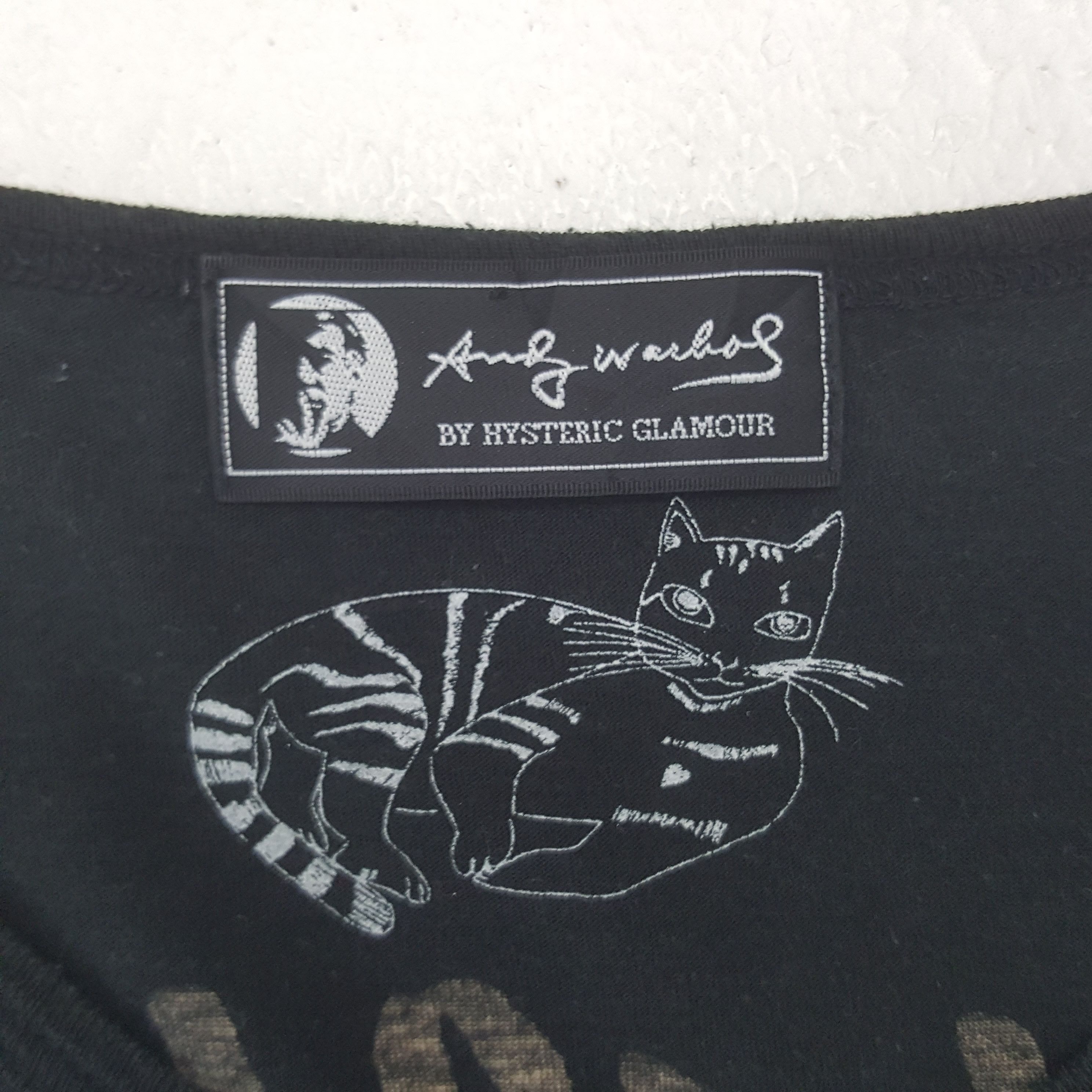 Andy Warhol × Hysteric Glamour × Vintage Vintage Hysteric Glamour X Andy Warhol Tshirt Size XS / US 0-2 / IT 36-38 - 6 Thumbnail