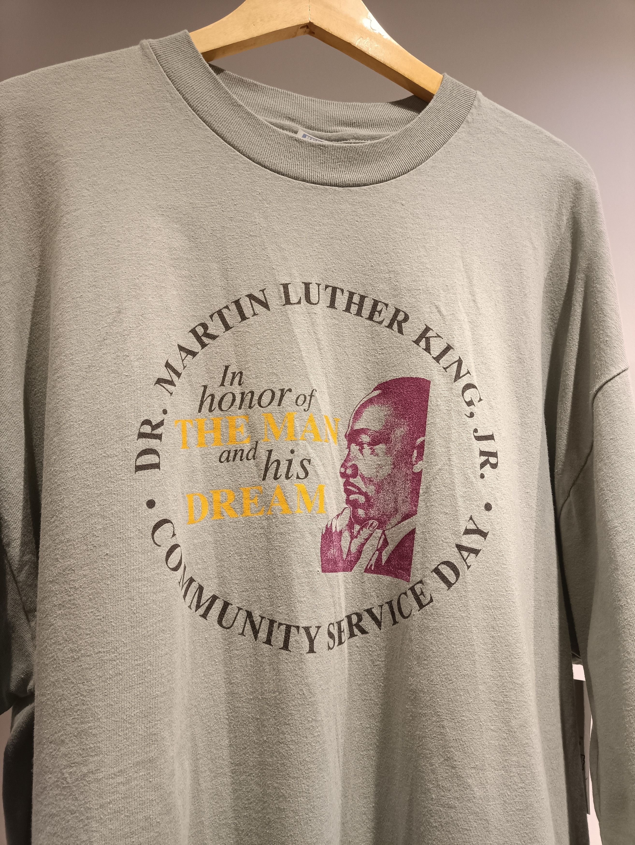 Vintage Martin Luther King In Horor OF The Man Size US XXL / EU 58 / 5 - 2 Thumbnail