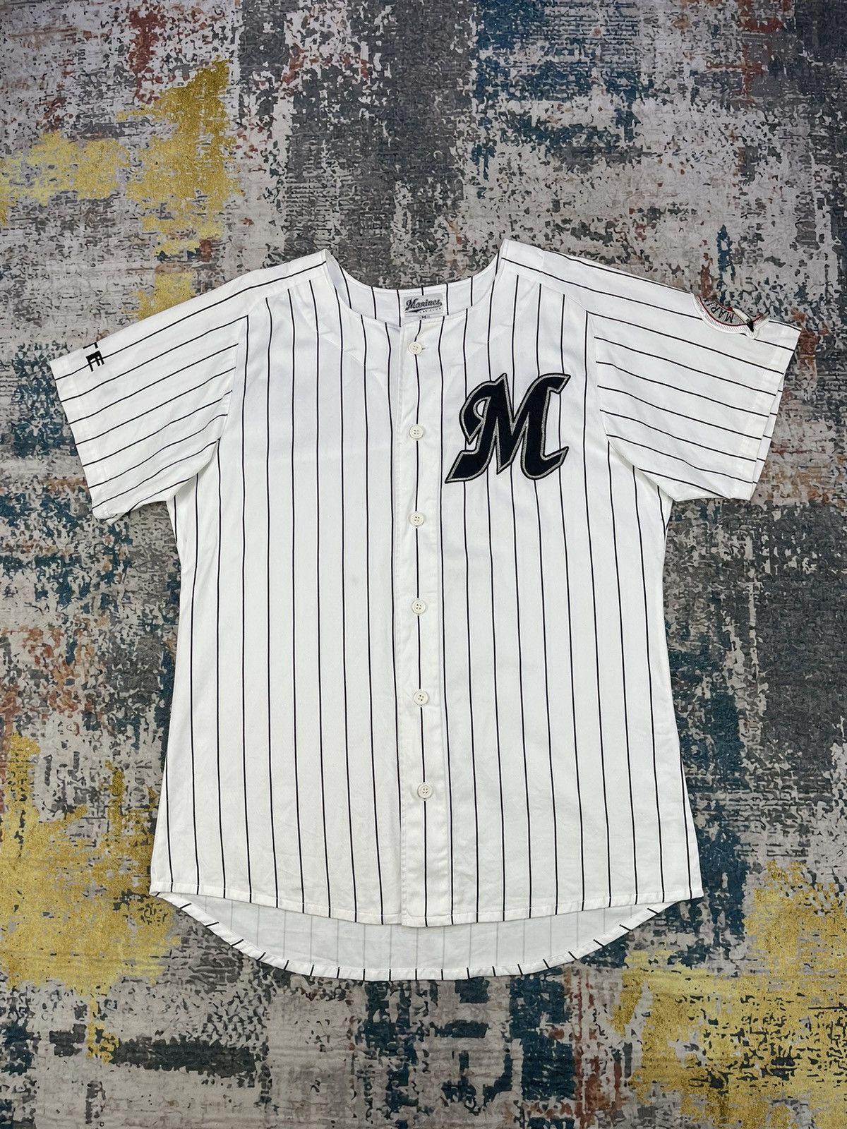 Vintage Vintage Baseball Marines Fan Club Button Shirts Size US M / EU 48-50 / 2 - 1 Thumbnail
