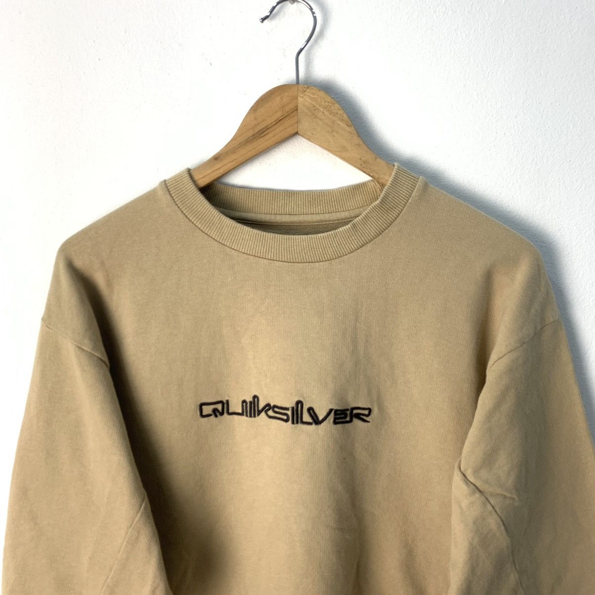Quiksilver × Vintage Quiksilver Vintage Sweatshirt Big Center Logo Size US S / EU 44-46 / 1 - 4 Thumbnail