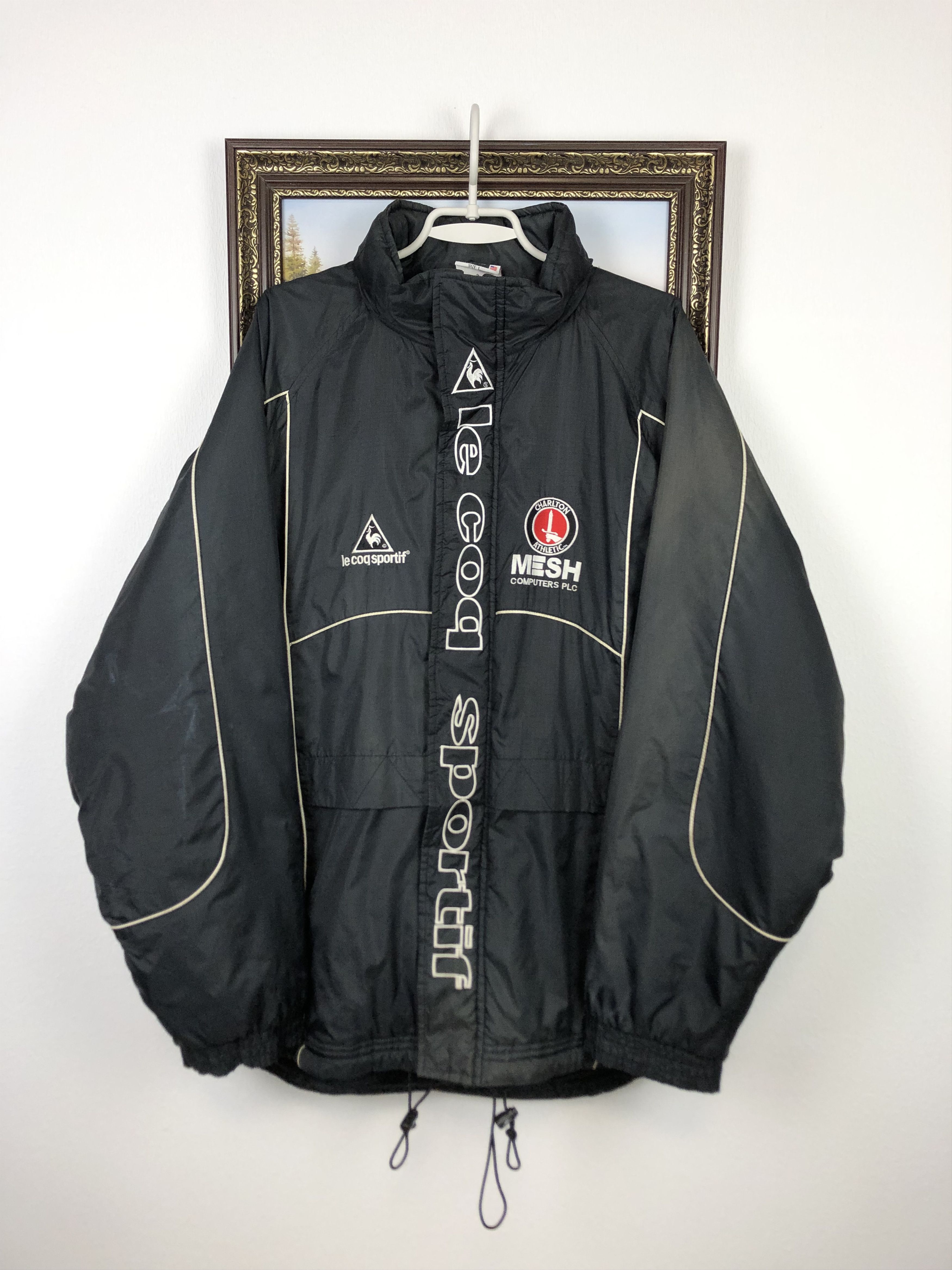 Vintage Charlton Athletic Football Jacket Soccer Bomber Rare