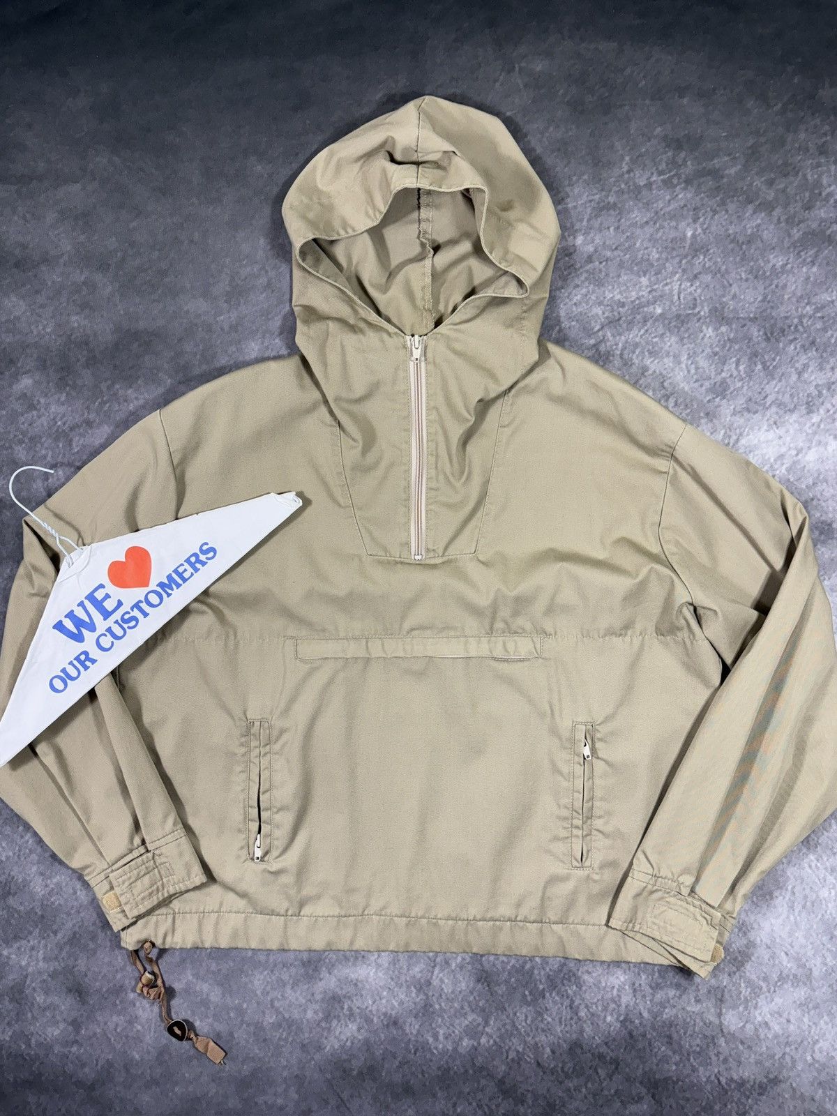 Eddie Bauer Vintage Eddie Bauer Anorak Half Zip Pullover Hoodie Cotton Size US S / EU 44-46 / 1 - 2 Thumbnail