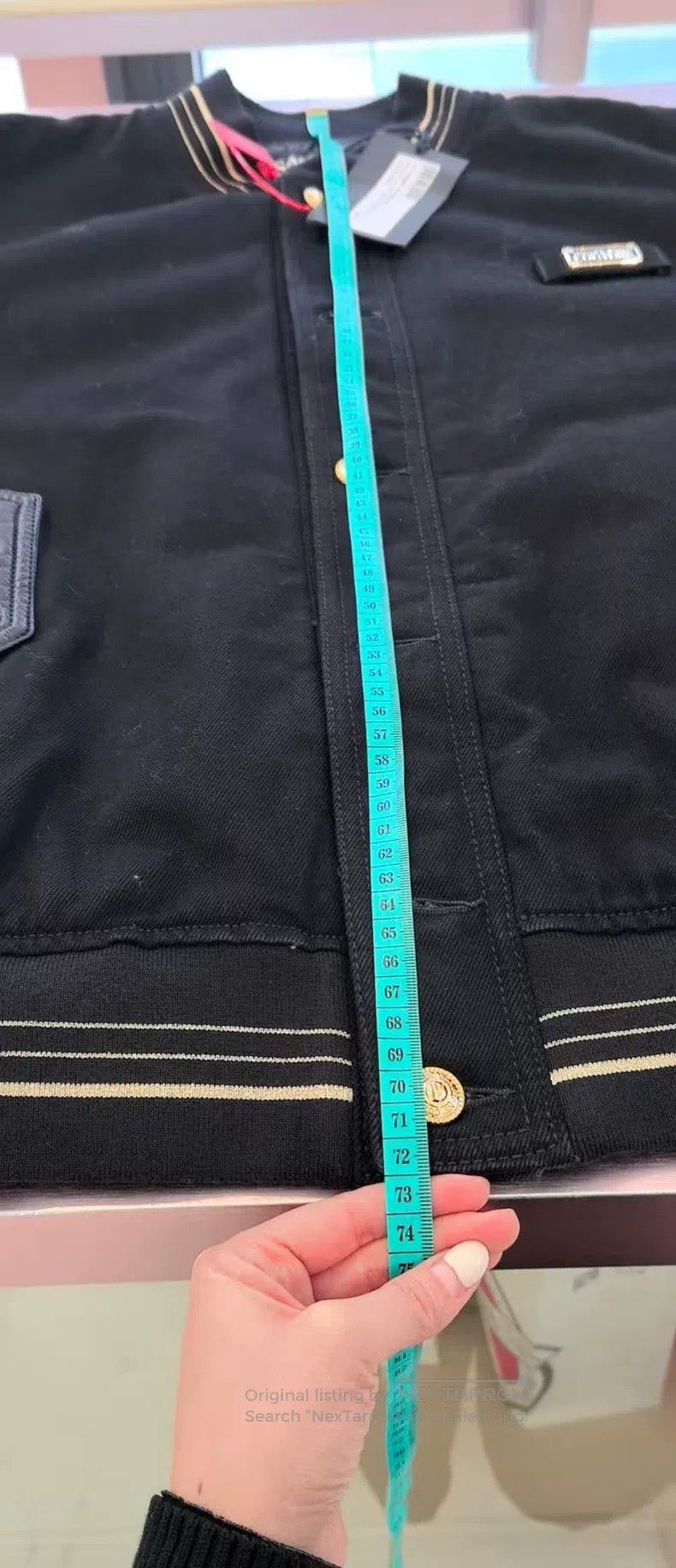 Versace Versace Padded baseball uniform jacket Size US L / EU 52-54 / 3 - 7 Thumbnail