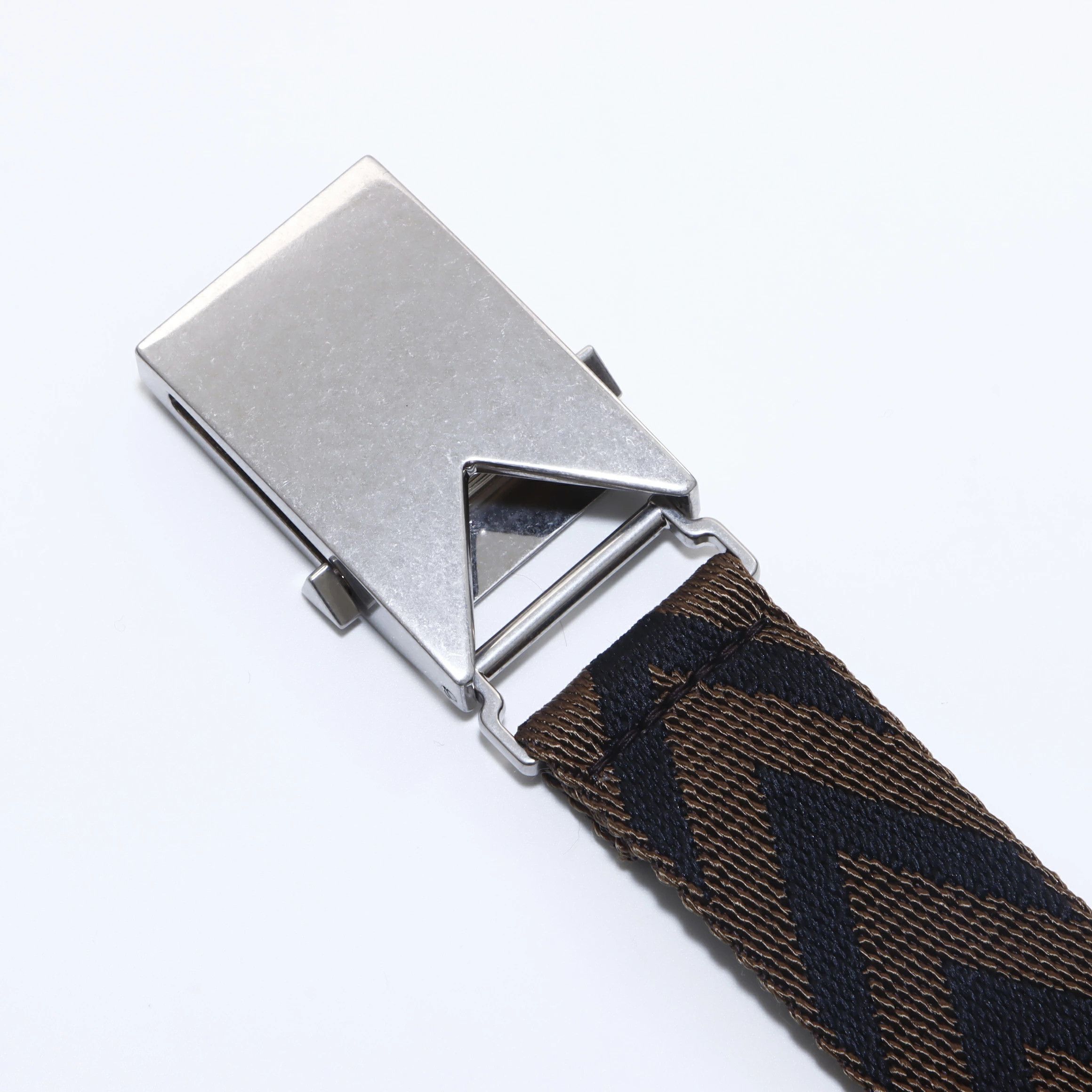 Bottega Veneta BOTTEGA VENETA brown black fabric woven belt One Size Size ONE SIZE - 2 Thumbnail