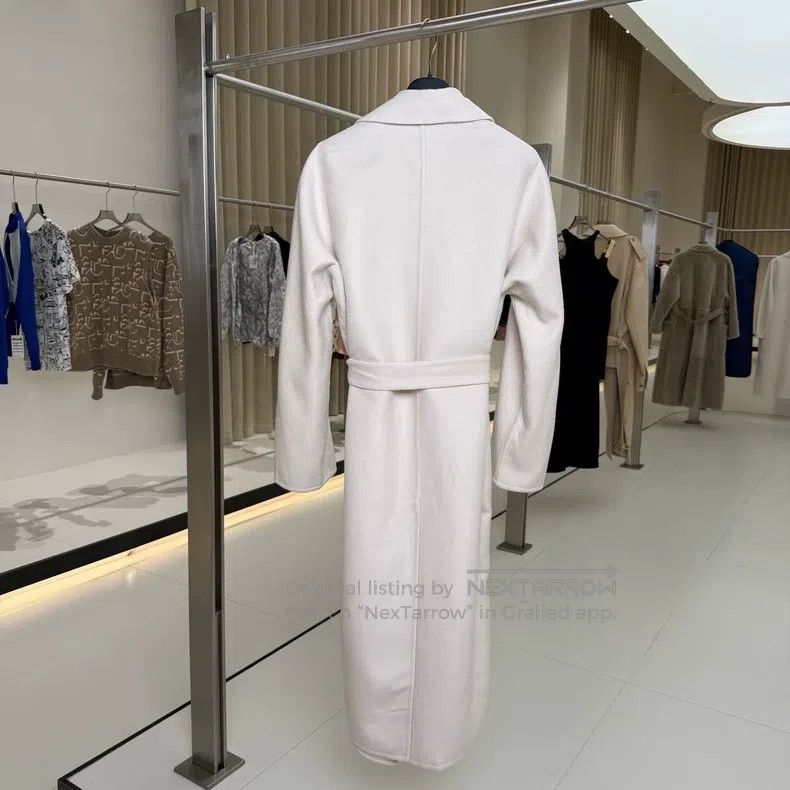 Hermes Hermes Pink Straight Cashmere Coat Size XXS / US 00 / IT 34 - 2 Thumbnail