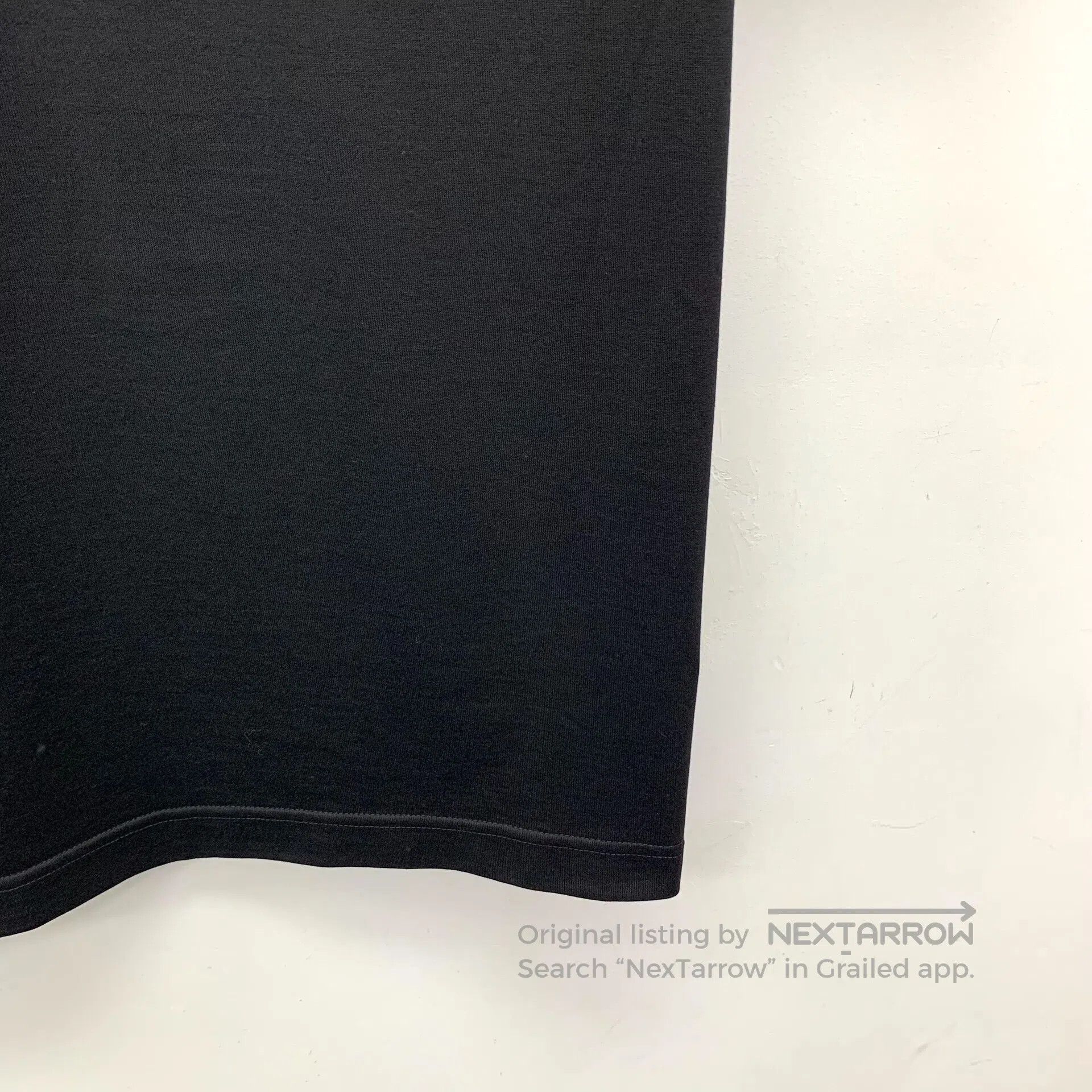 Dolce & Gabbana Dolce Gabbana Black Crown Embroidered Cotton Round Neck Si Size US L / EU 52-54 / 3 - 4 Thumbnail