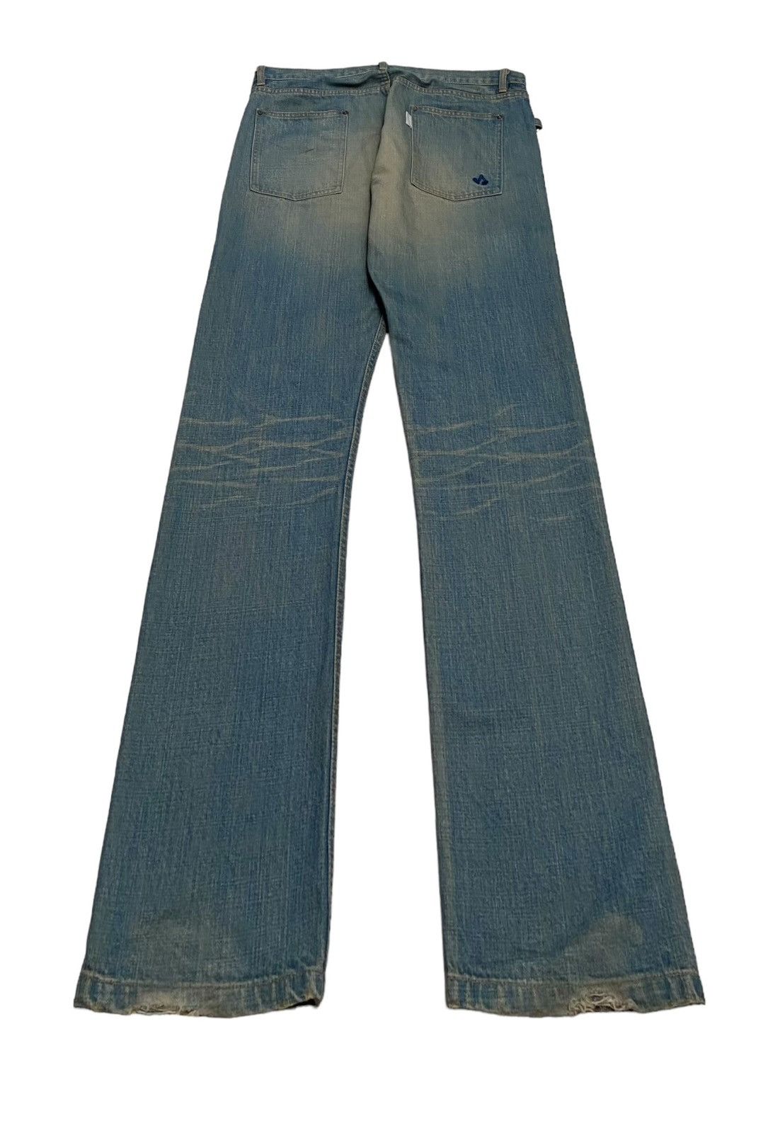 If Six Was Nine × Japanese Brand Rare Design Vintage Japanese Brand FEW Jeans 2000s Size US 35 - 2 Thumbnail