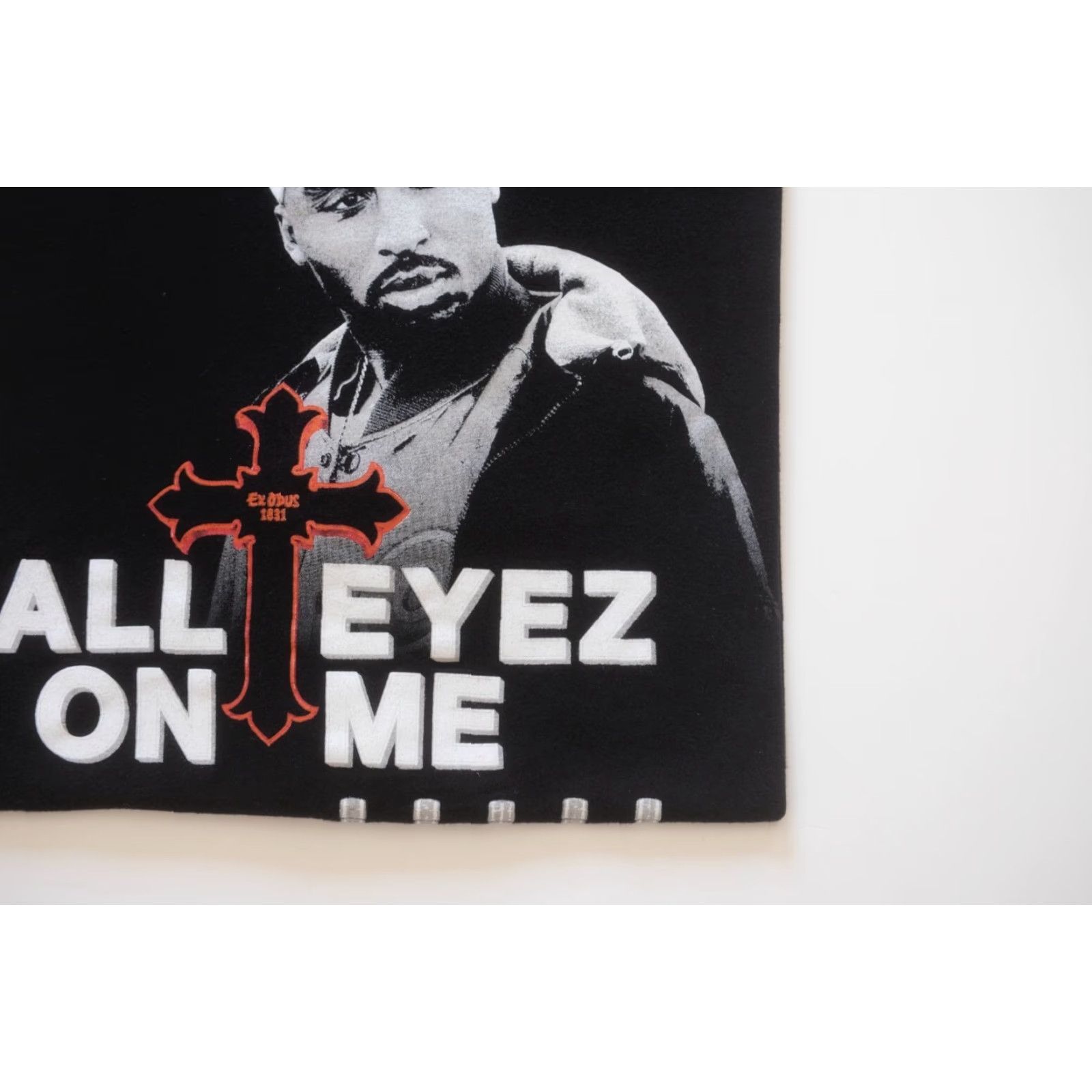 Vintage VINTAGE 2PAC ALL EYEZ ON ME ALIZE LIQUOR VTG 90s Y2K BLACK RAP T SHIRT MENs SZ XL Size US XL / EU 56 / 4 - 4 Thumbnail