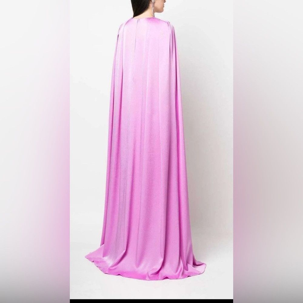 Alex Perry New | ALEX PERRY HUDSON SATIN CREPE GOWN UK 12/US 8 Size M / US 6-8 / IT 42-44 - 4 Thumbnail