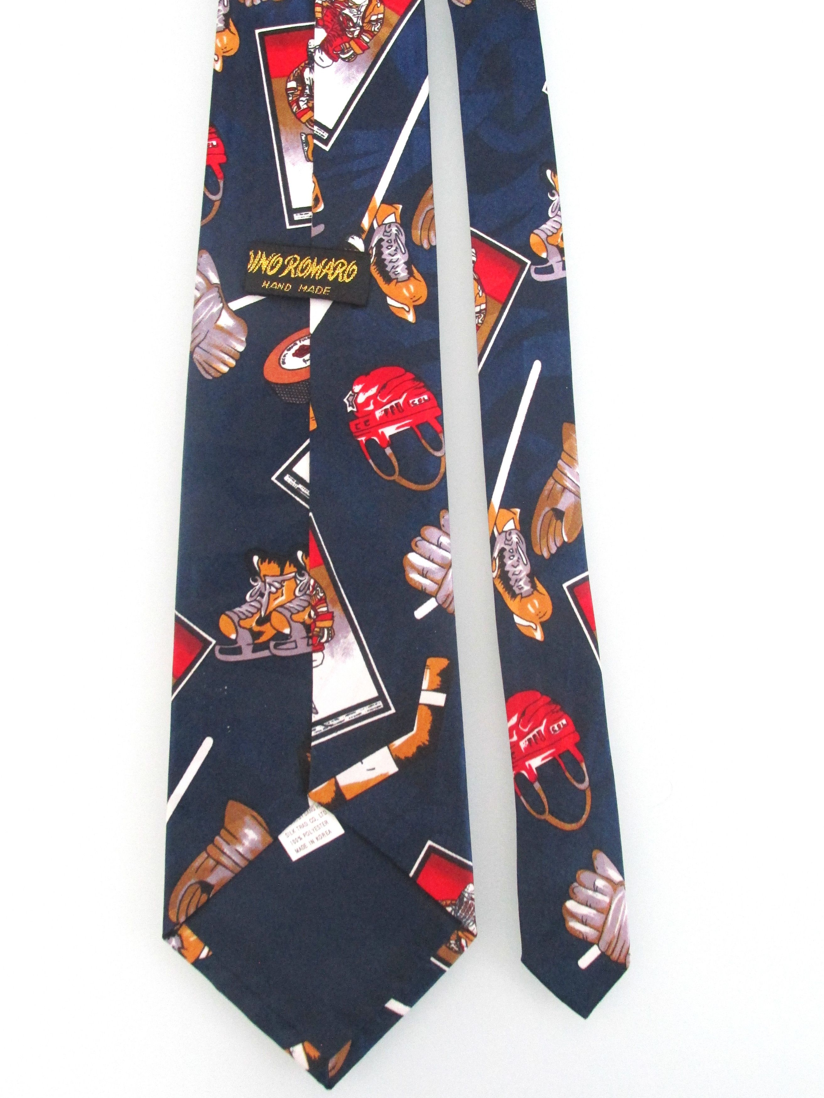Other Dino Romaro Men's Hockey Tie Size ONE SIZE - 4 Thumbnail