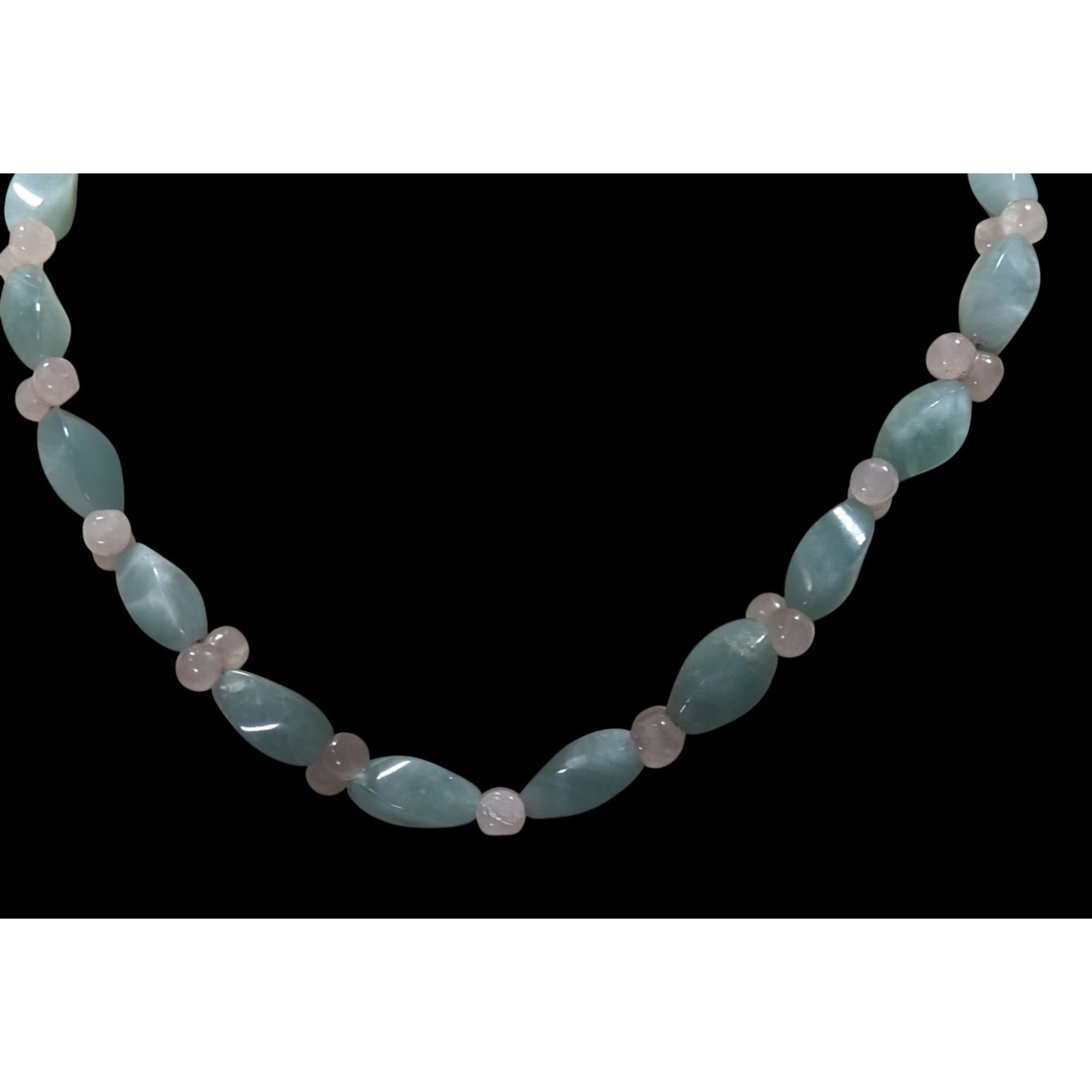 Handmade Handmade Vintage Coquette Pastel Dyed Blue And Pink Quartz B Size ONE SIZE - 5 Thumbnail