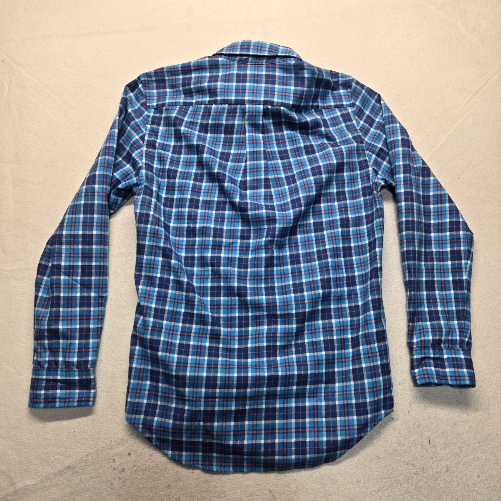 Vineyard Vines Vineyard Vines Shirt Blue Plaid Performance Button Up Adult Men's XS Extra Small Size US XS / EU 42 / 0 - 7 Thumbnail
