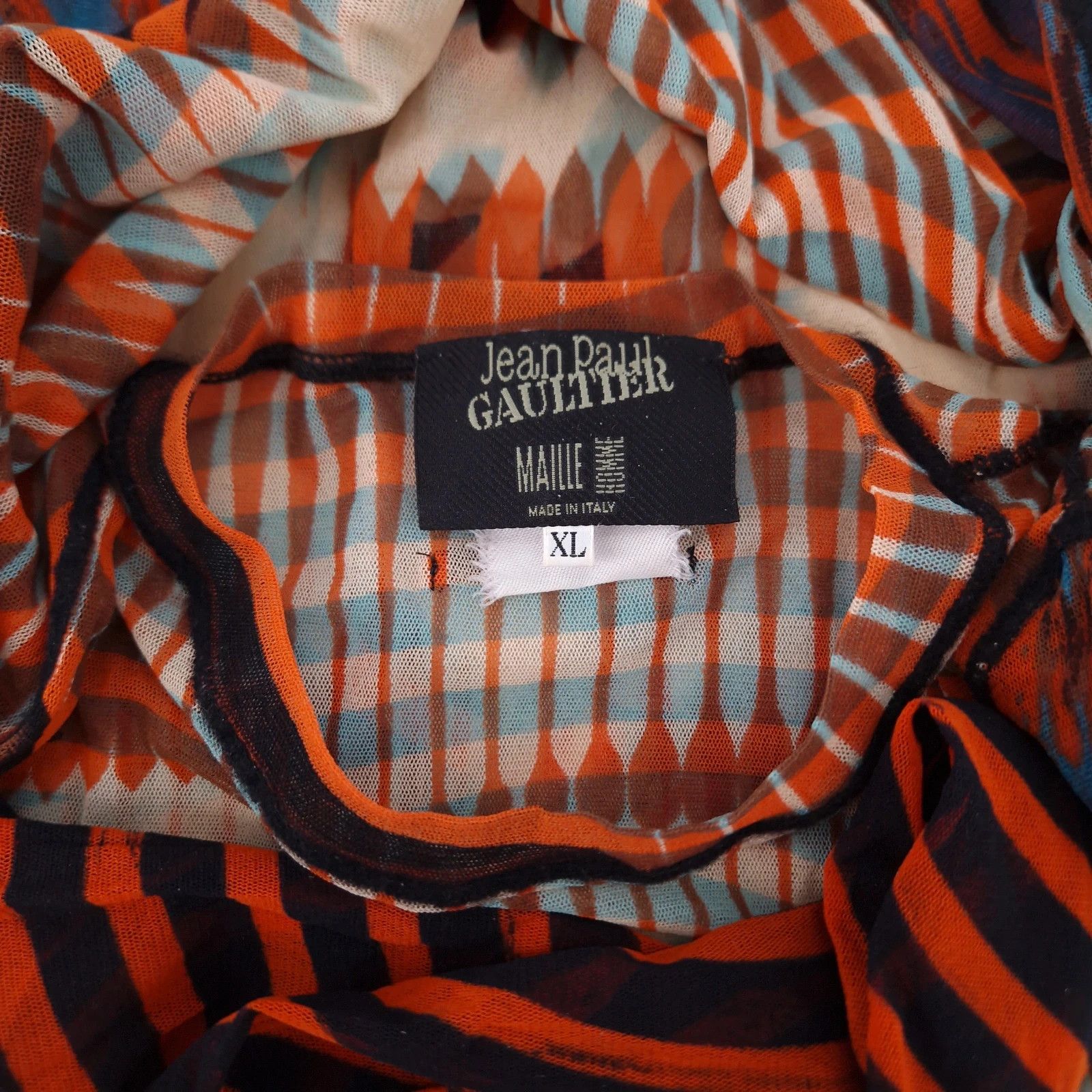 Jean Paul Gaultier Archive Marlene Dietrich Mesh Top Size US XL / EU 56 / 4 - 2 Thumbnail