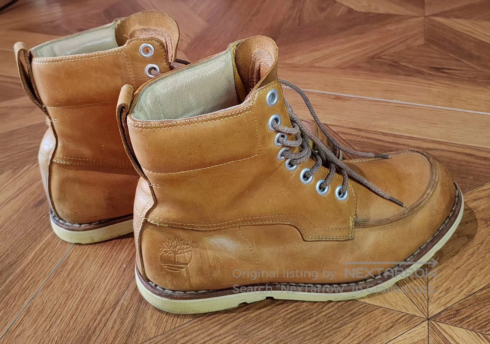 Timberland Timberland Brown Work Boots High Top. Size US 9 / EU 42 - 3 Thumbnail