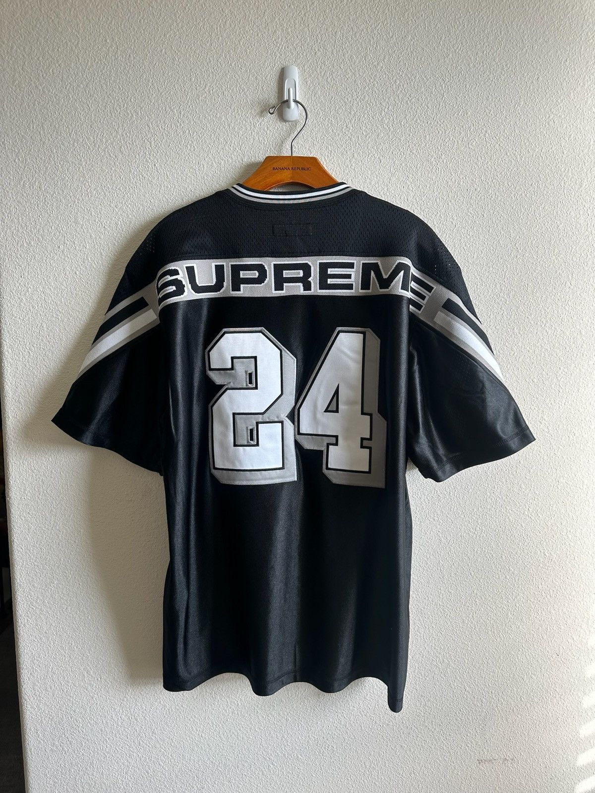 S Jacquard Rib Jersey Supreme Football トップス