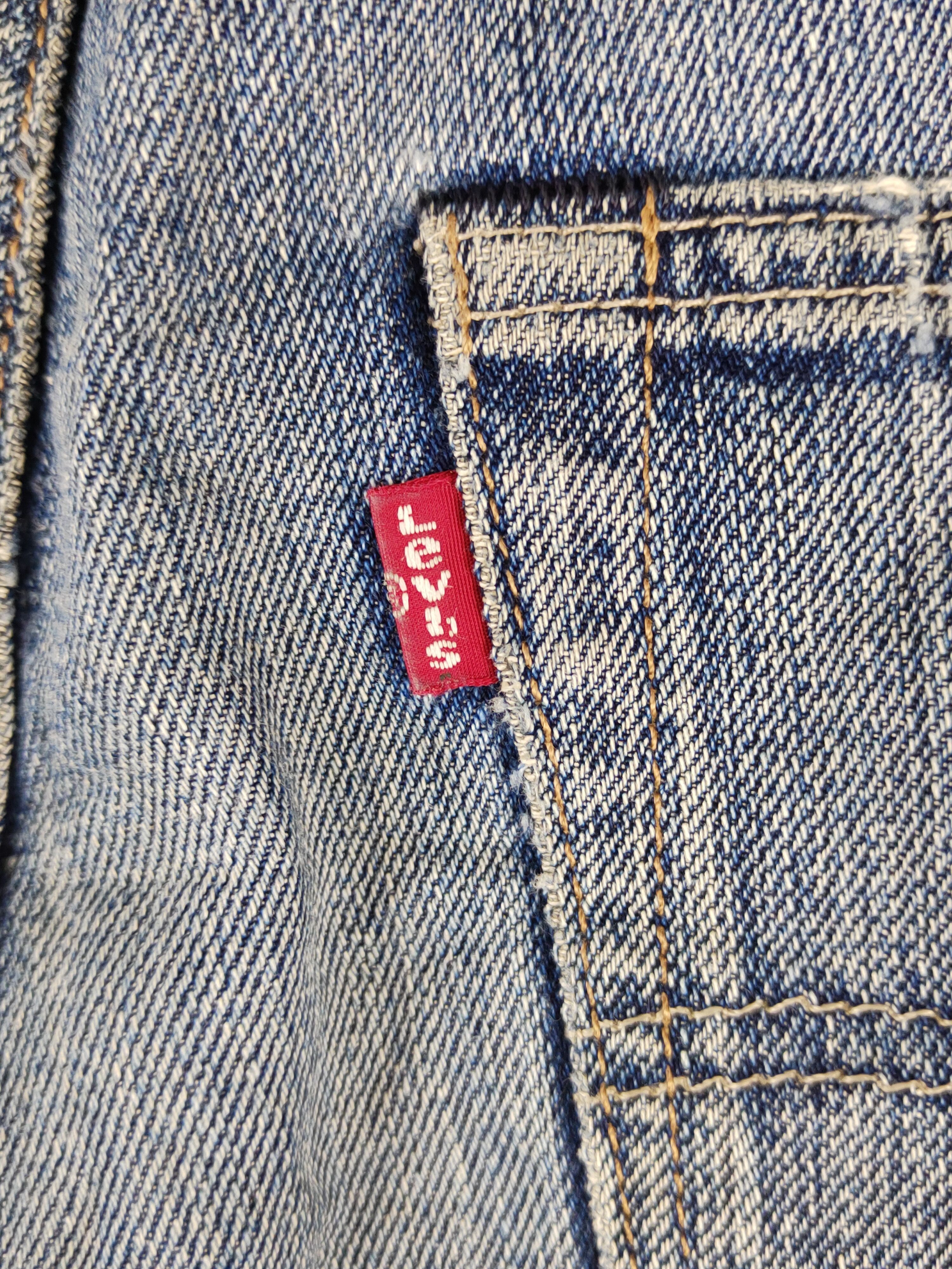 Levi's Levi's Dark Blue Faded Distressed Ripped Jeans #S1647 Size US 34 / EU 50 - 9 Thumbnail