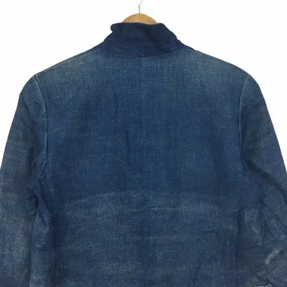 yoshie inaba Vtg L’EQUIPE YOSHIE INABA Japanese Denim Boro Jeans Jacket Size M / US 6-8 / IT 42-44 - 7 Thumbnail