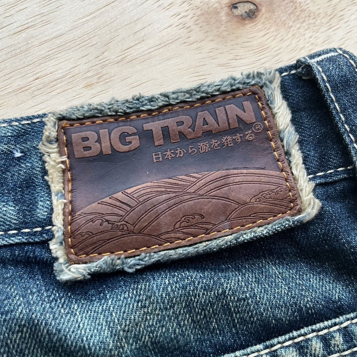 Japanese Brand OSAKA BIG TRAIN DISTRESSED REG FIT LIKE 14th ADDICTION Size US 30 / EU 46 - 6 Thumbnail