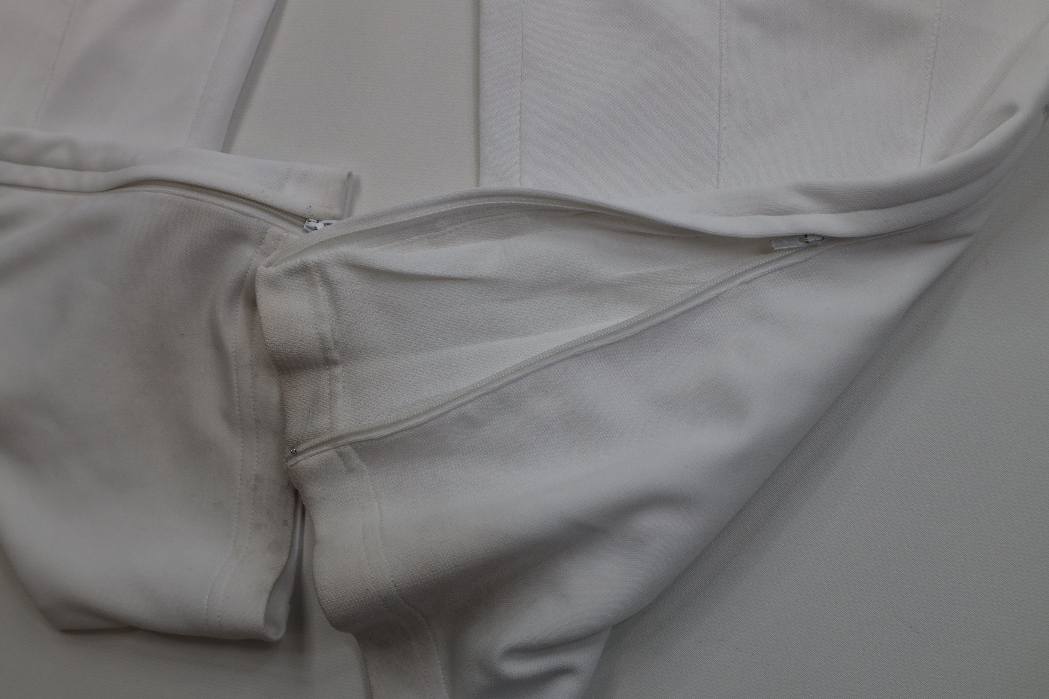 Adidas Vintage Y2K 2004 Adidas Warm Up Tapered Leg Pants White Size US 32 / EU 48 - 7 Thumbnail
