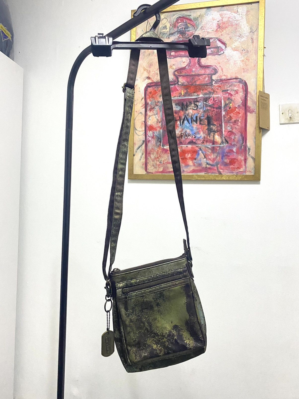 Jean Paul Gaultier Vintage 90s Jean Paul Gaultier Cyber rusty Sling bag Size ONE SIZE - 2 Thumbnail
