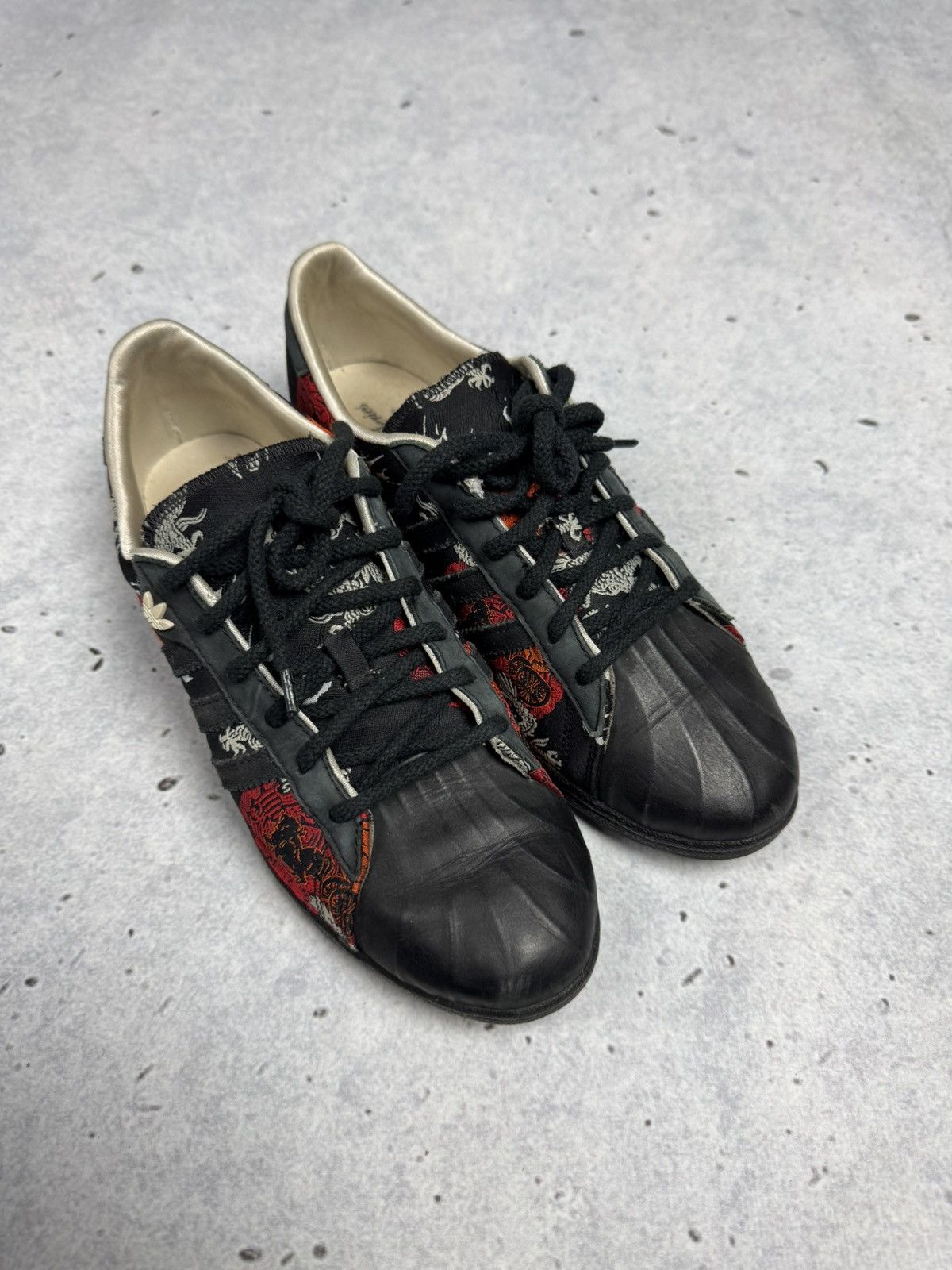Adidas Vintage Adidas Japanese Style Superstar Sleek Sneakers Y2K Size US 7 / IT 37 - 4 Thumbnail