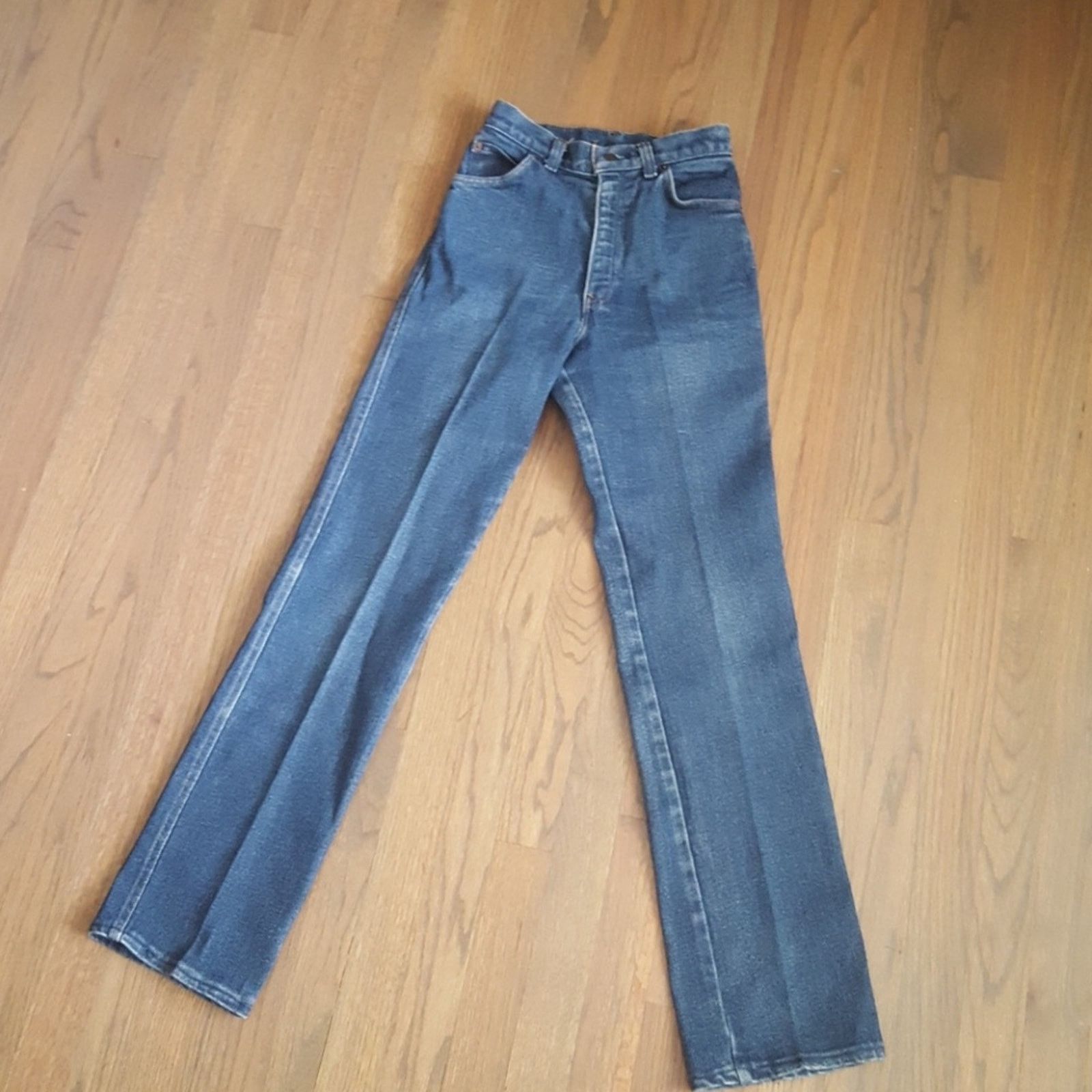 Levi's Vtg RARE BIG E LEVI'S - Great Color & Cut! Size 24" / US 00 / IT 34 - 2 Thumbnail