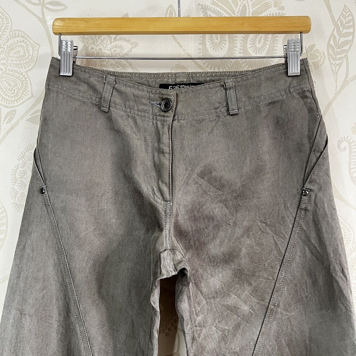 5351 POUR LES HOMMES Flared 5351 Pour Les Femmes Boot Cut Pants Size US 29 - 17 Thumbnail