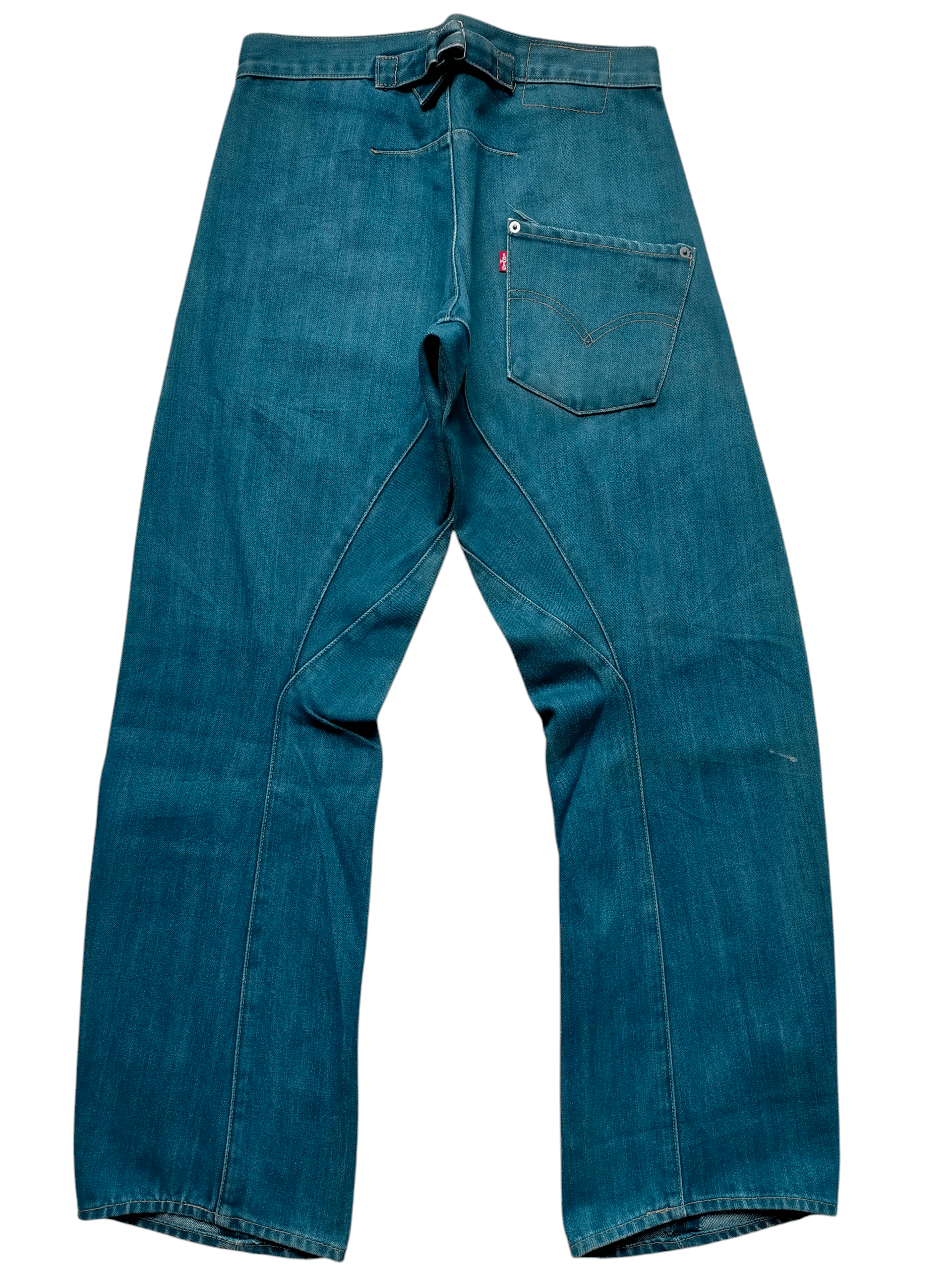 Levi's Vintage 90s Levis Engineering Loose Single Pocket Jeans Size US 29 - 1 Thumbnail