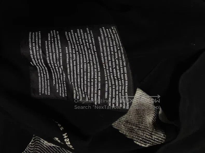 Rick Owens RICK OWENS 24 spring/summer Pharaoh embroidery T-shirt Size US L / EU 52-54 / 3 - 5 Thumbnail
