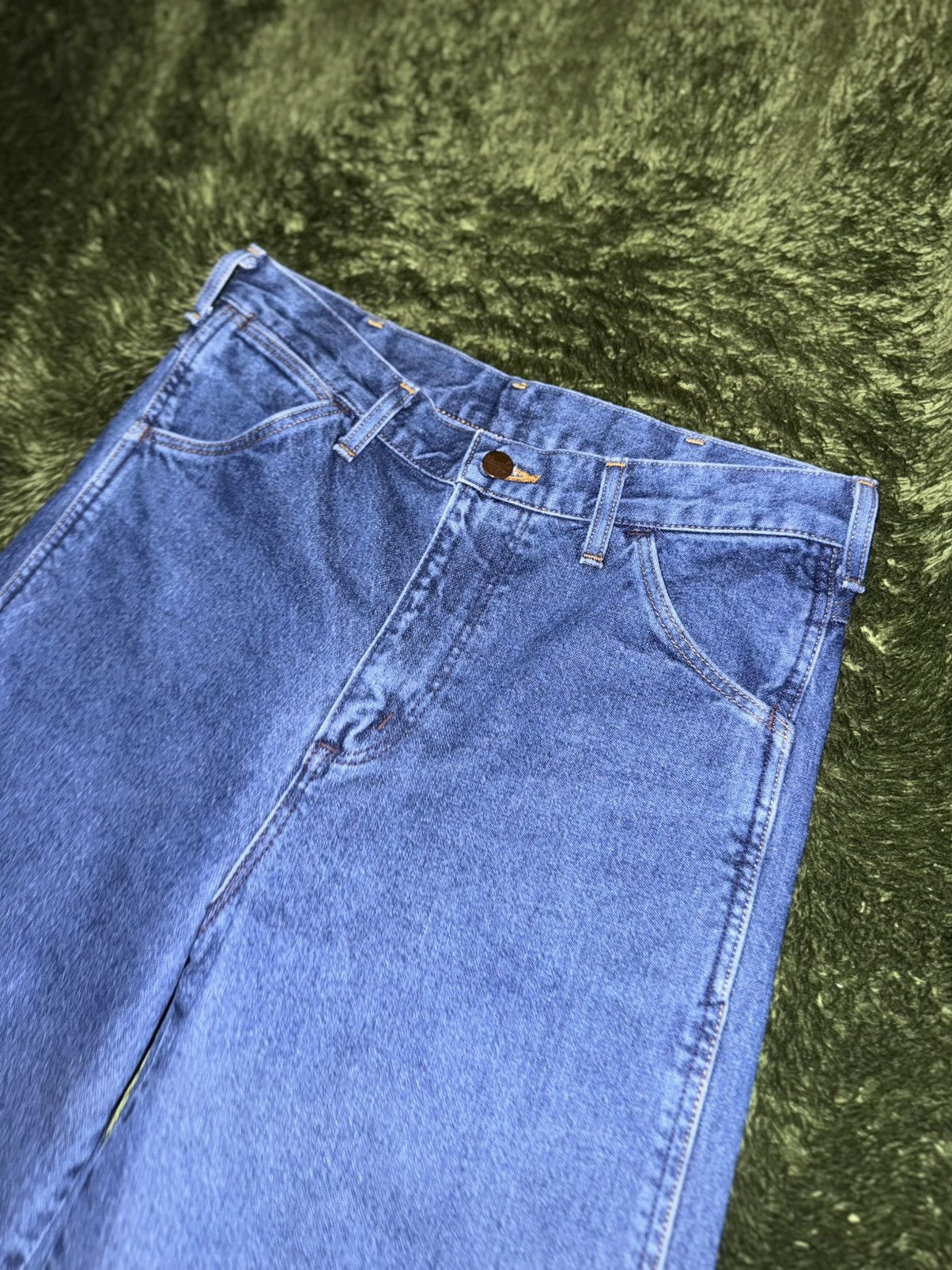 Wrangler [M] Wrangler Made in Japan Wide Denim Pants Size 29" - 2 Thumbnail