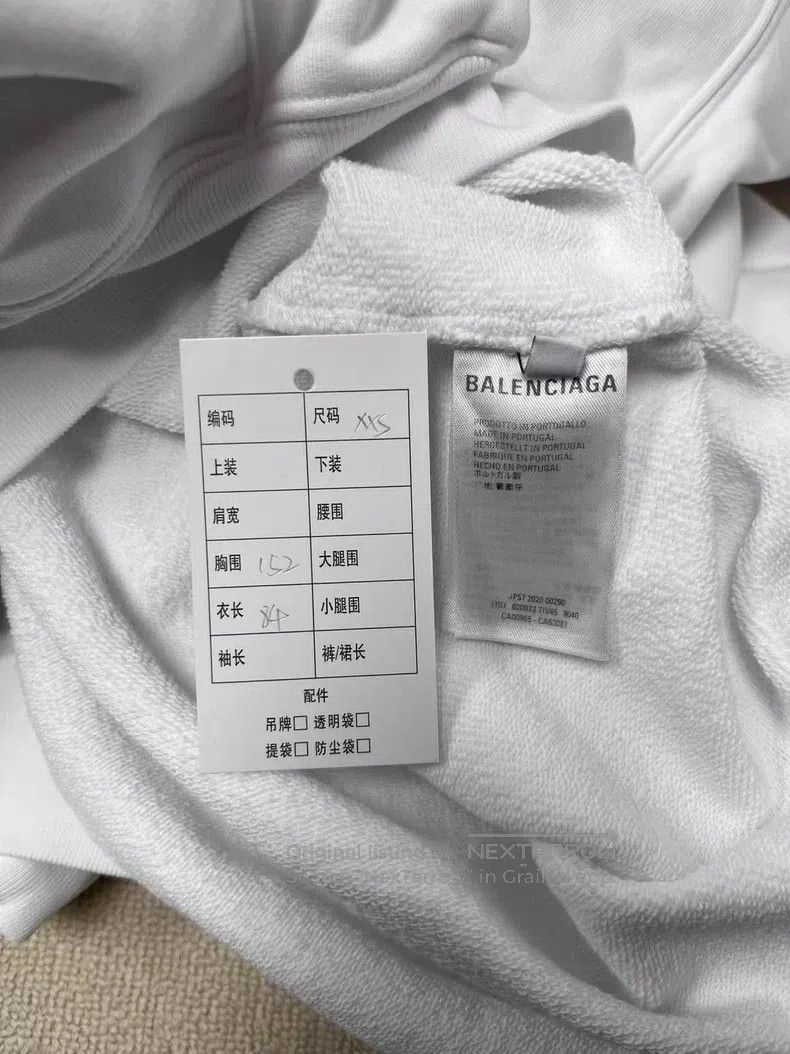 Balenciaga Balenciaga Torch Letter Printed Long Sleeve Sweater Size US XXS / EU 40 - 5 Thumbnail