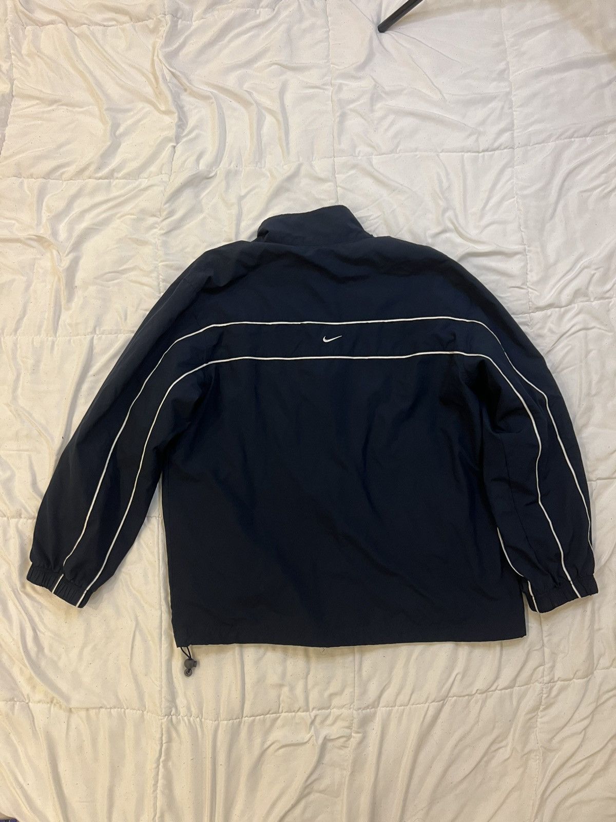 Nike × Vintage Y2K NIKE Track-Suit Navy Track Jacket Size US XL / EU 56 / 4 - 7 Thumbnail