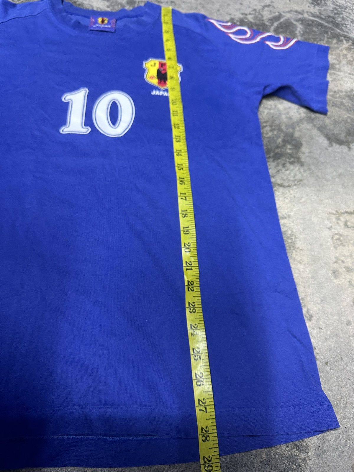 Japanese Brand × Vintage Vintage 1996 Nanami Japan Football Association Tshirt Size US M / EU 48-50 / 2 - 22 Thumbnail