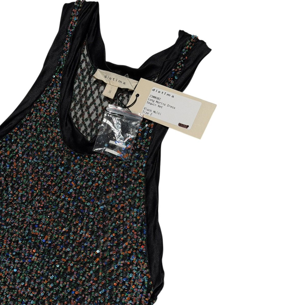 Other $1,700 Diotima long marina sequin dress Size XS / US 0-2 / IT 36-38 - 3 Thumbnail