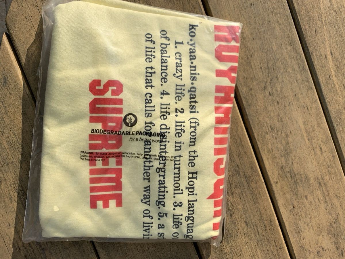 Supreme Supreme Koyaanisqatsi Tee Size US M / EU 48-50 / 2 - 4 Thumbnail