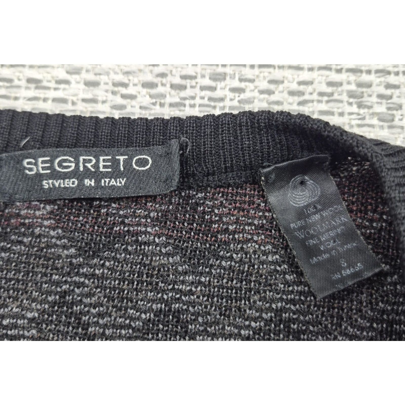 Vintage VINTAGE Segreto Sweater Mens Large Wool Argyle V-Neck Elbow Patch Knit 80s 90s Casual Fil… Size US L / EU 52-54 / 3 - 5 Thumbnail