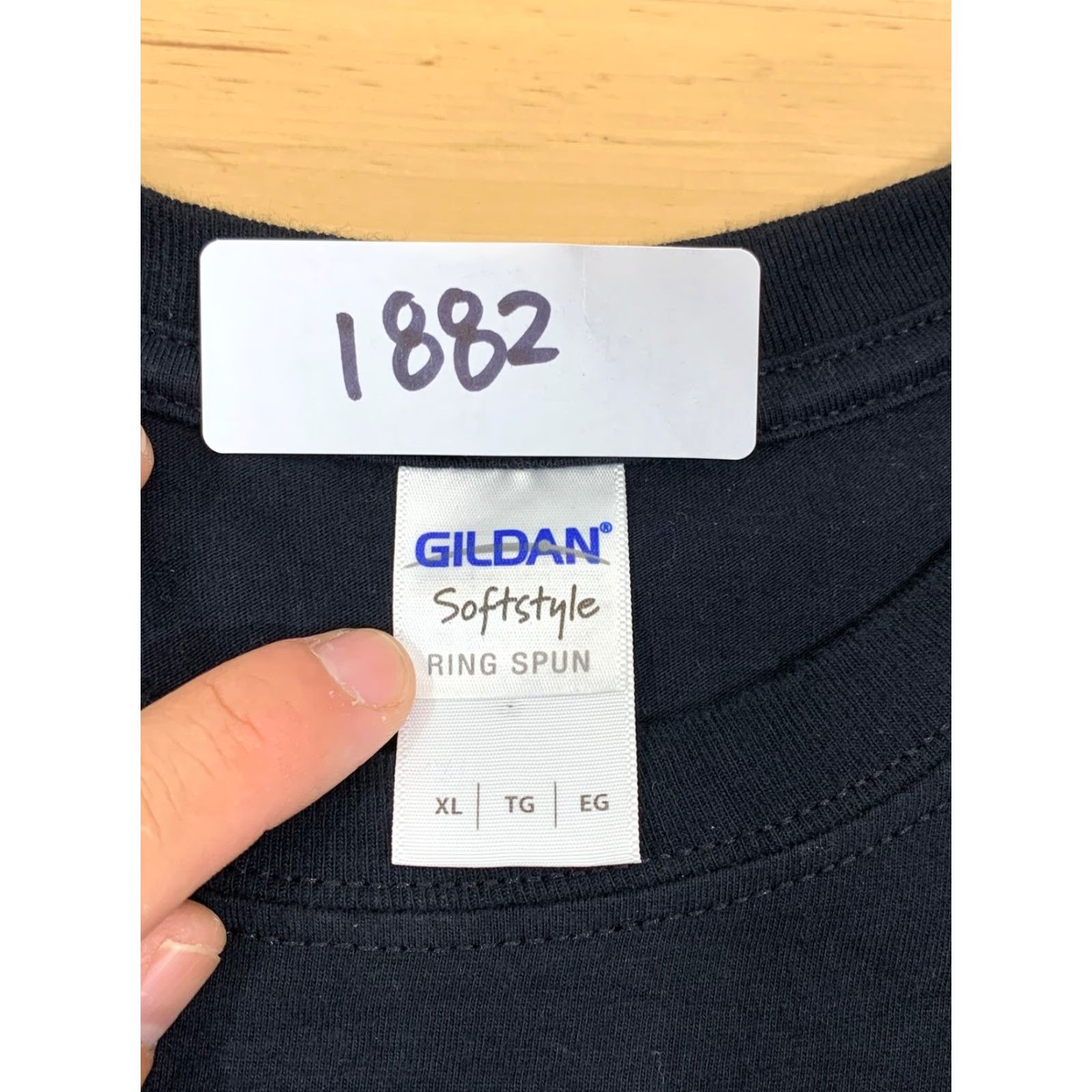 Gildan VINTAGE Gildan SDSU Rise Up! Graphic Tee Black XL Short Sleeve Men Shirt 1882 SDSU San Diego State Size US 36 / EU 52 - 6 Thumbnail