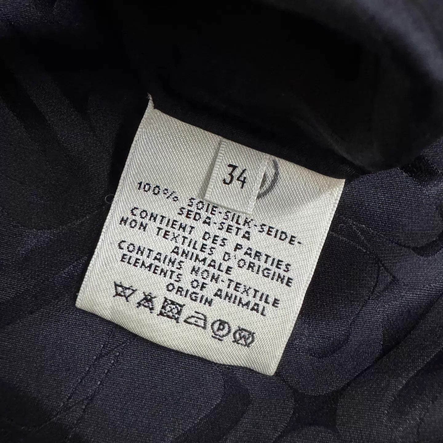 Hermes Hermes silk H pattern bow-collar long sleeve shirt 34 Size XS / US 0-2 / IT 36-38 - 6 Thumbnail