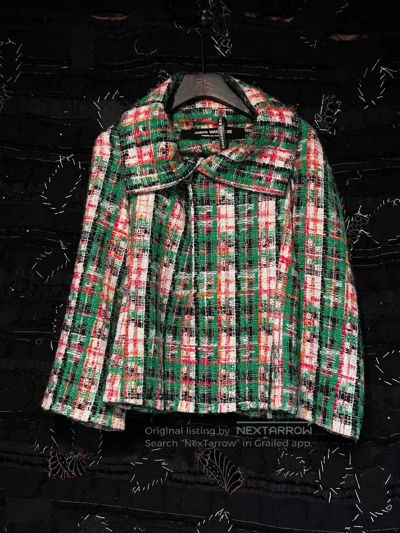 Other Junya Watanabe Structured Tweed Jacket Size M / US 6-8 / IT 42-44 - 1 Thumbnail