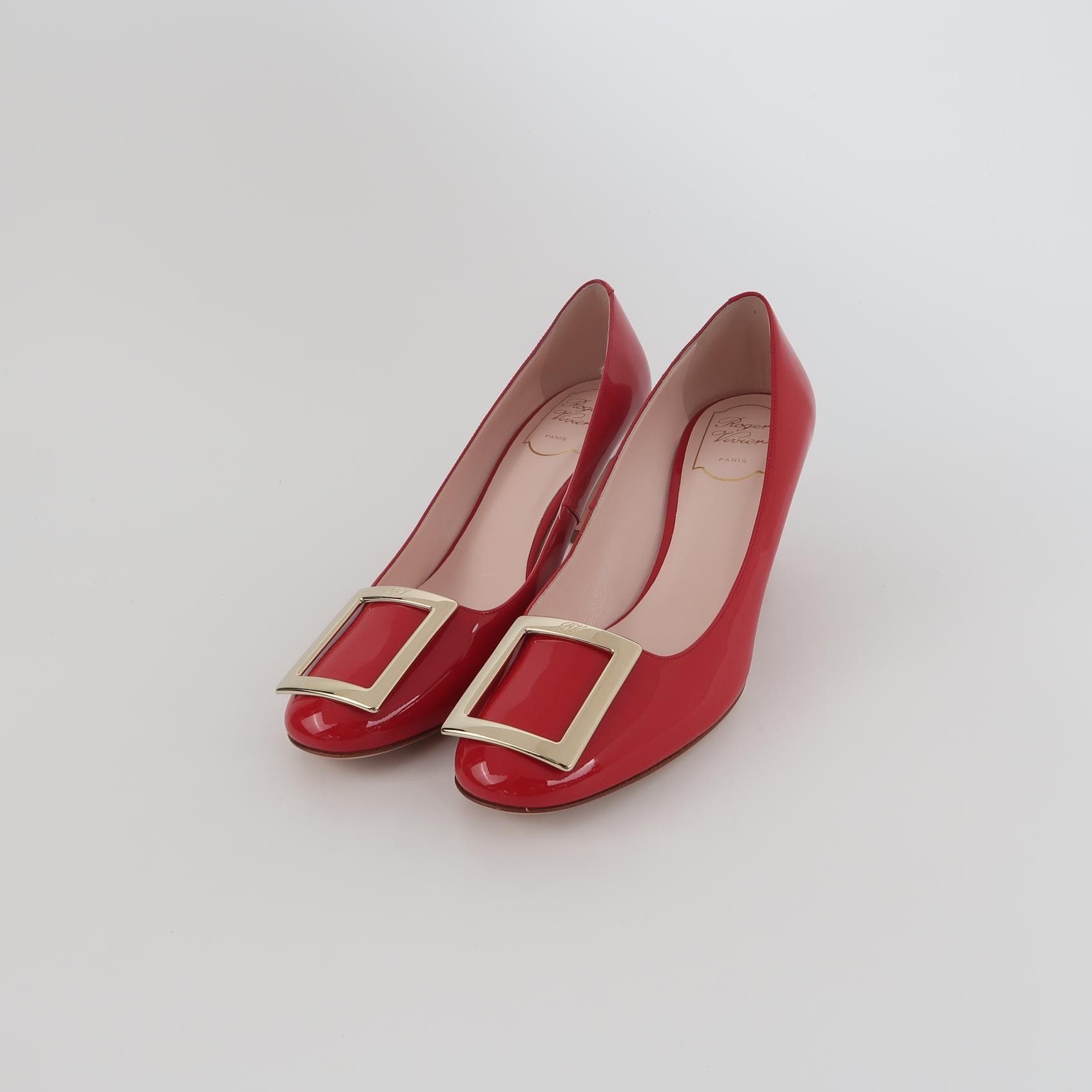 Roger Vivier Roger Vivier Red High Heels Size US 7.5 / IT 37.5 - 1 Thumbnail