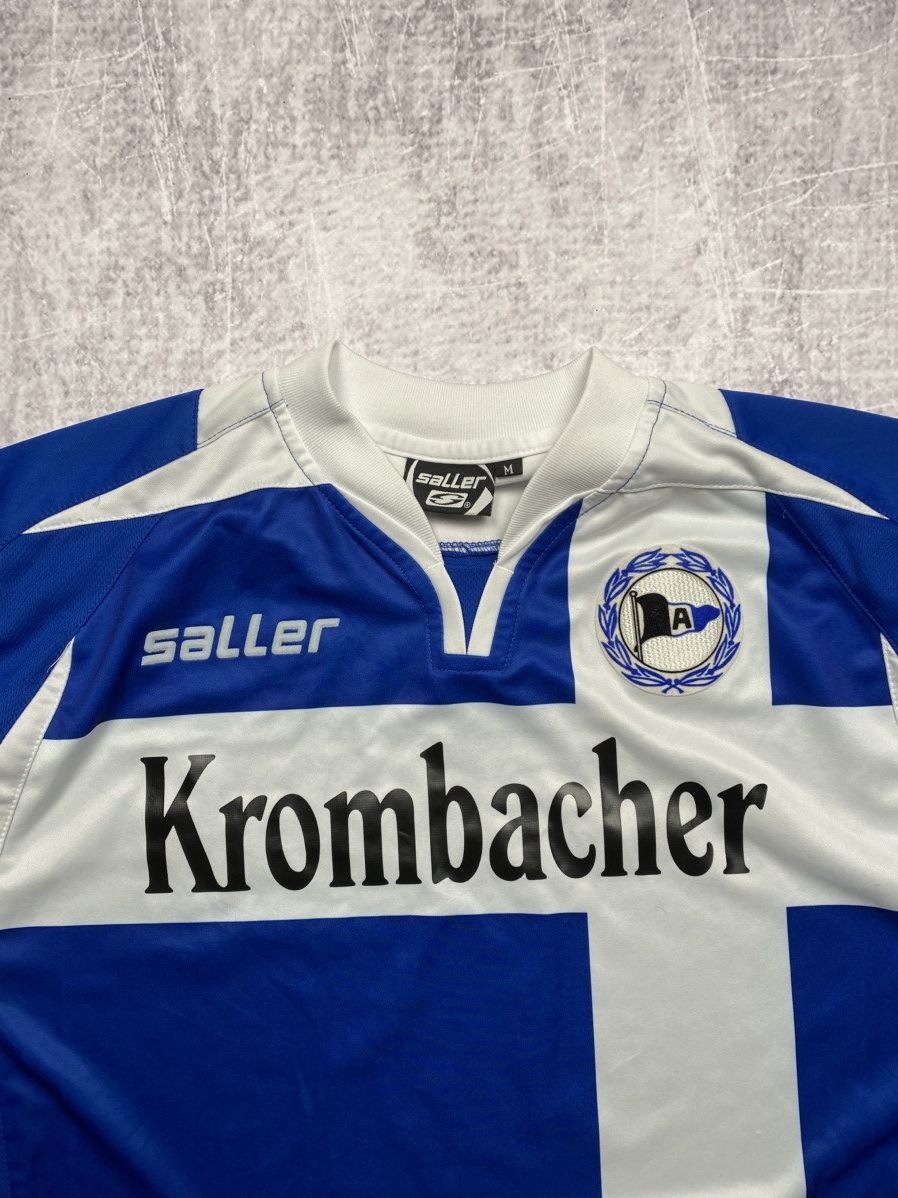 Vintage Vintage football soccer Saller jersey Arminia Bielefeld 7/8 Size US M / EU 48-50 / 2 - 4 Thumbnail