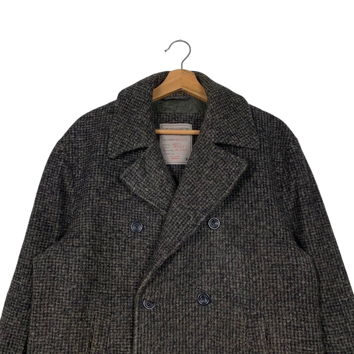 Messagerie Messagarie Herringbone Wool Jacket Size US M / EU 48-50 / 2 - 2 Thumbnail