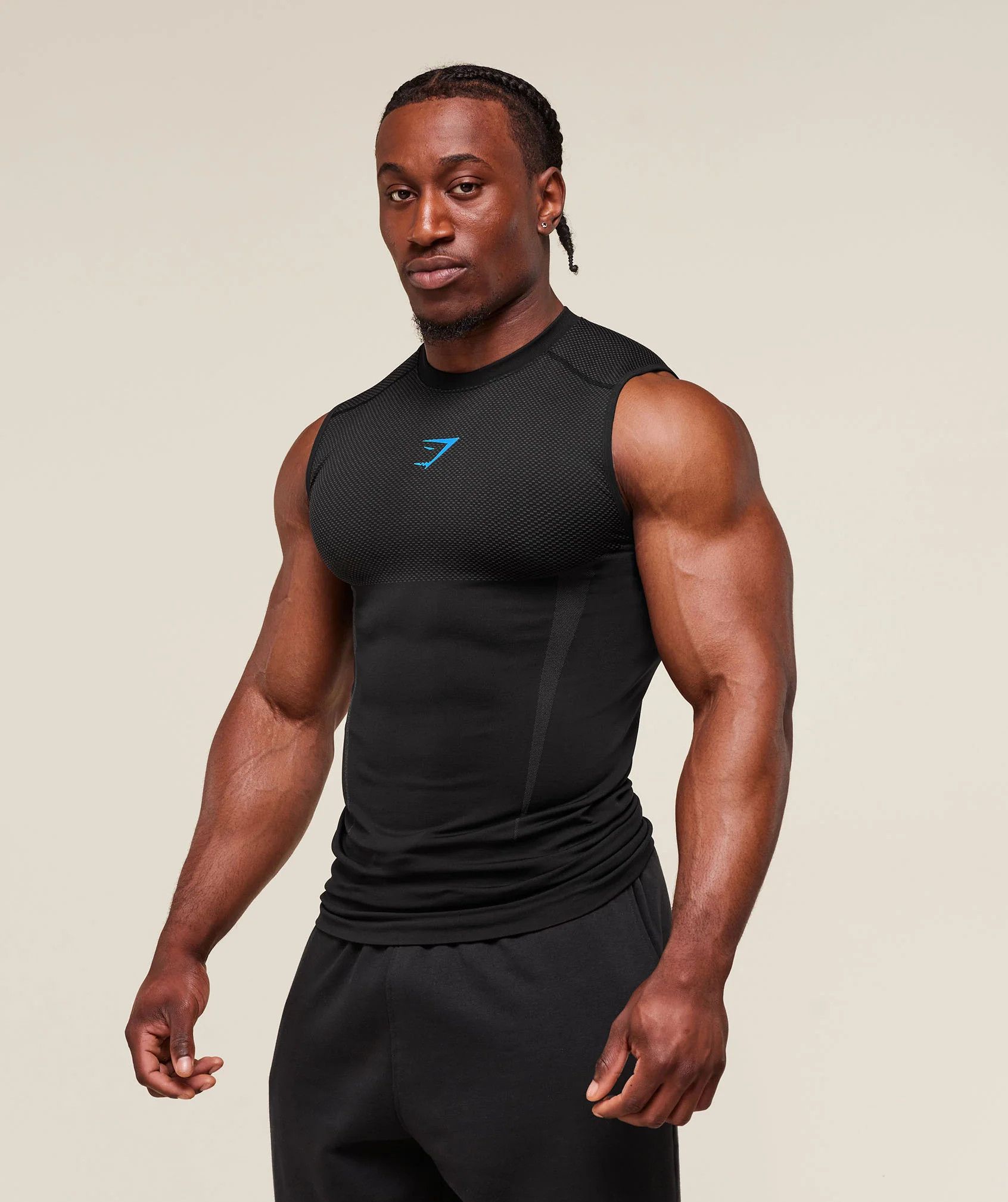 Gymshark Gymshark Onyx 5.0 Tank Top - Black/Black | Grailed