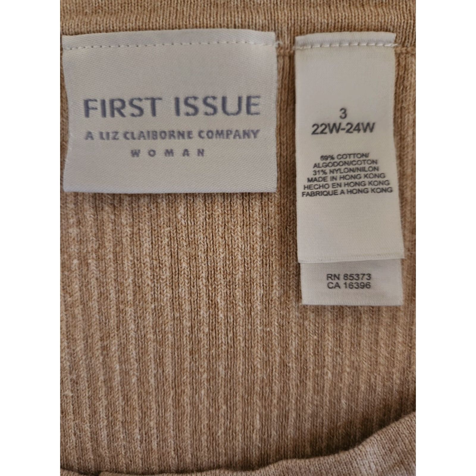 Liz Claiborne VINTAGE? No — Final Answer not needed. Size XXL / US 16-18 / IT 52-54 - 5 Thumbnail