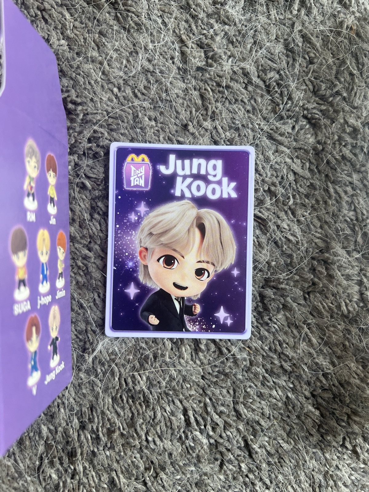Hypebeast 2025 McDonald’s TinyTAN Jung Kook Figure Size ONE SIZE - 5 Thumbnail